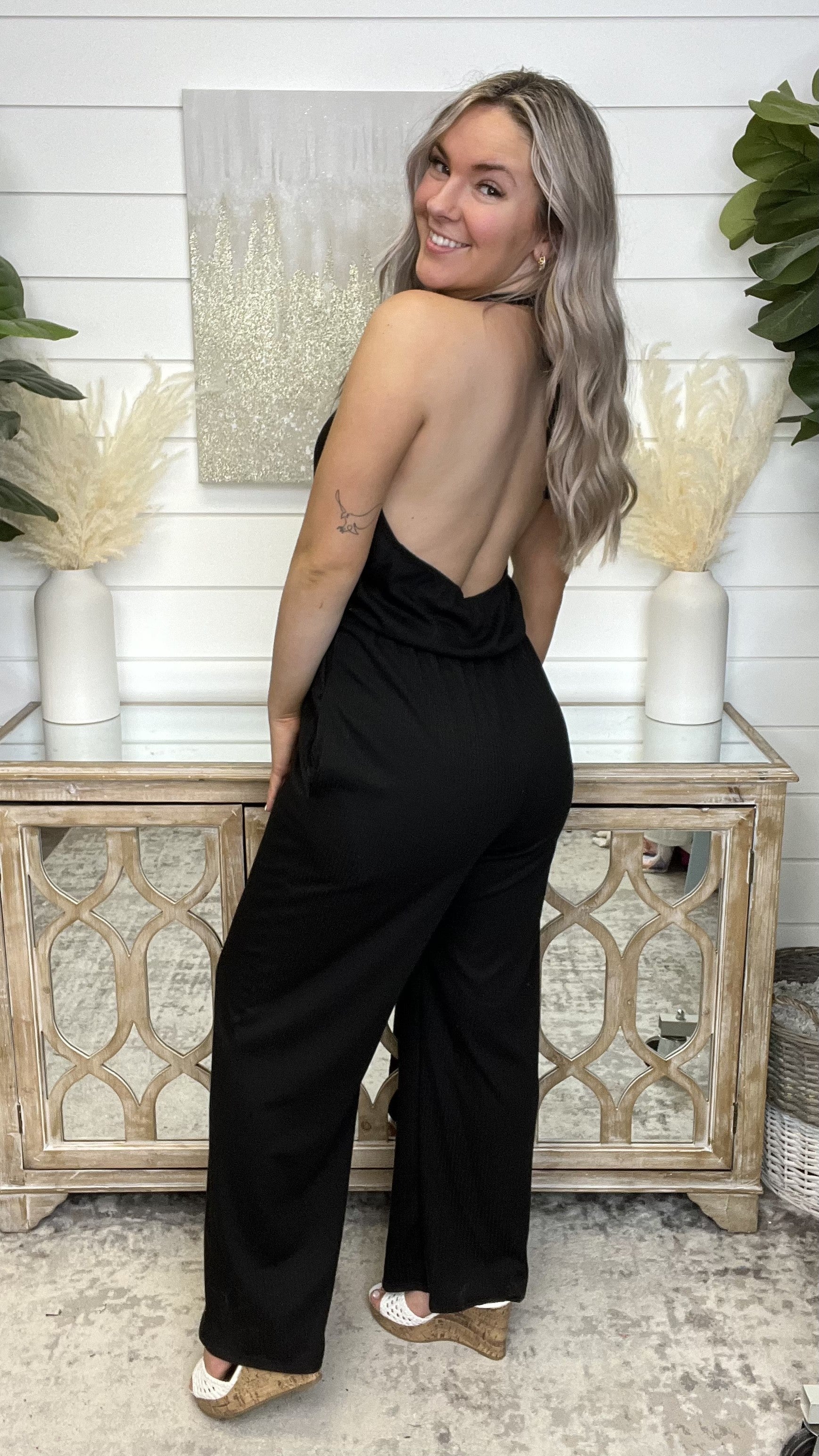 Crossing Paths White Birch Jumpsuit - Image 2