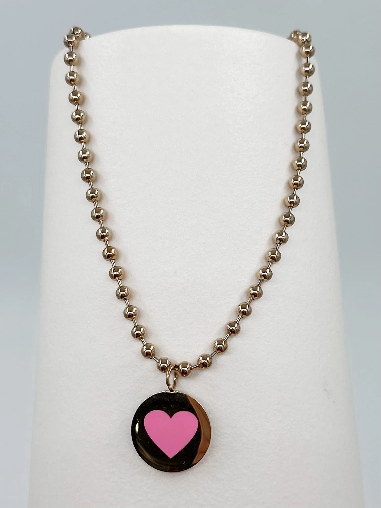 Cupid’s Keepsake Beaded Necklace - 2 colors!