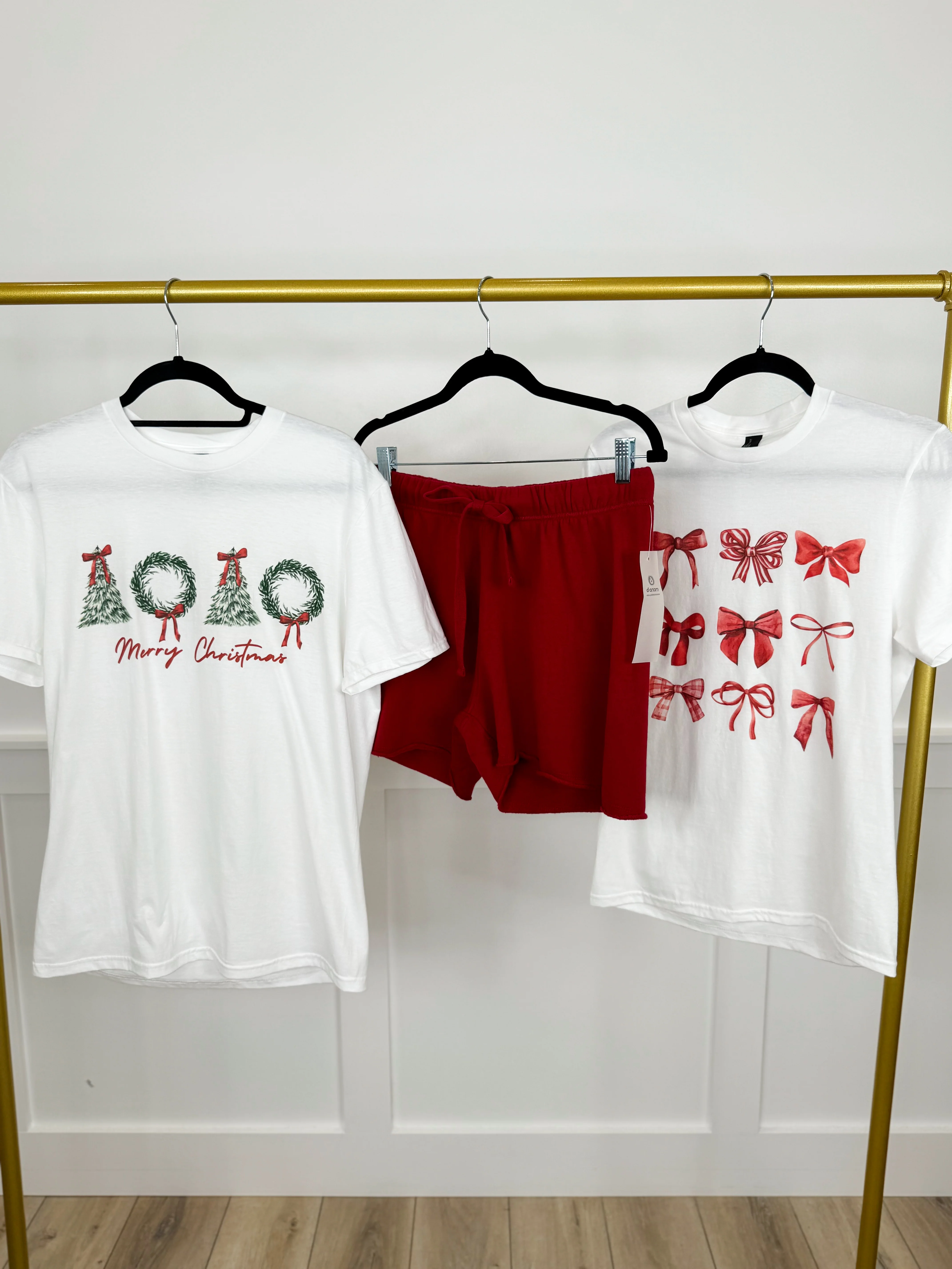 Darling Designs Cotton High-Rise Avery Mae Graphic Tee Shirt & Shorts Set - Multiple Options (Gildan, District, Tultex) - Image 8