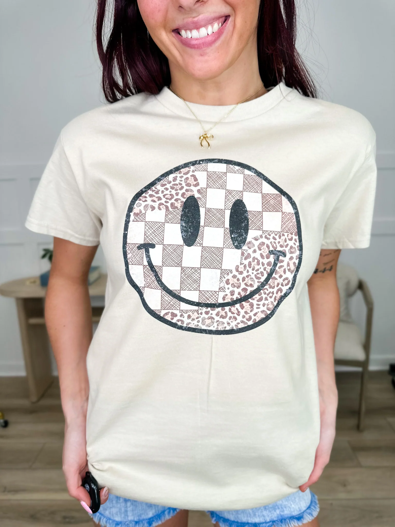 Darling Designs Cotton Short Sleeve Avery Mae Graphic Tee Shirt - Multiple Options! (Gildan, District, Tultex)