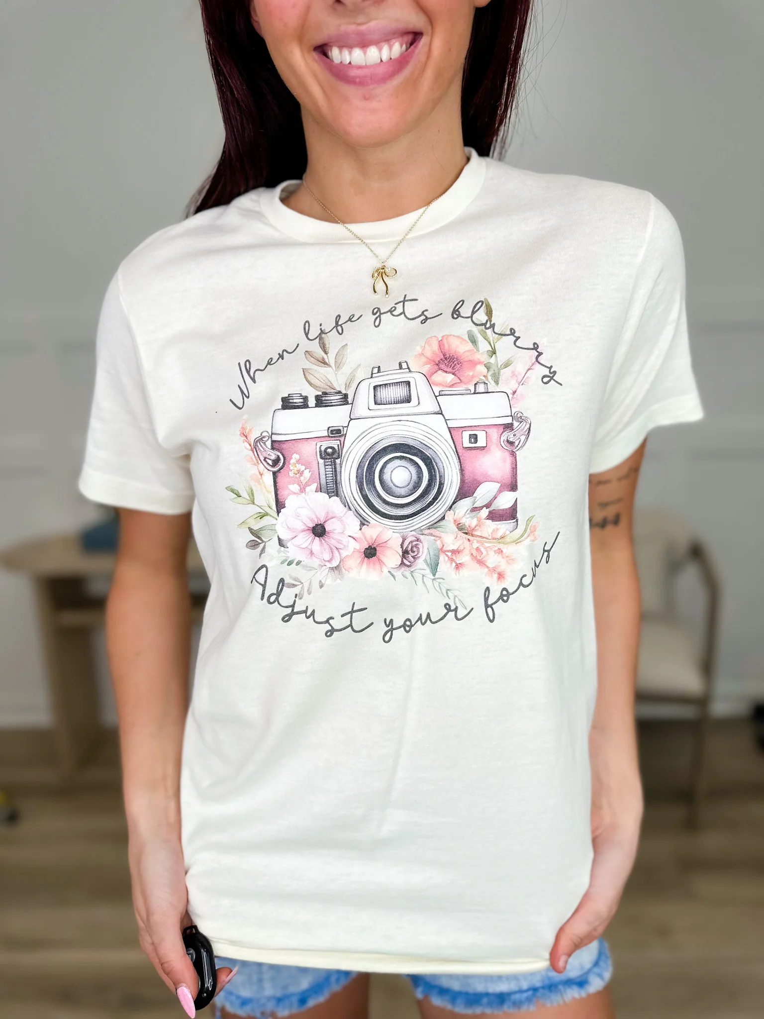 Darling Designs Cotton Short Sleeve Avery Mae Graphic Tee Shirt - Multiple Options! (Gildan, District, Tultex) - Image 3