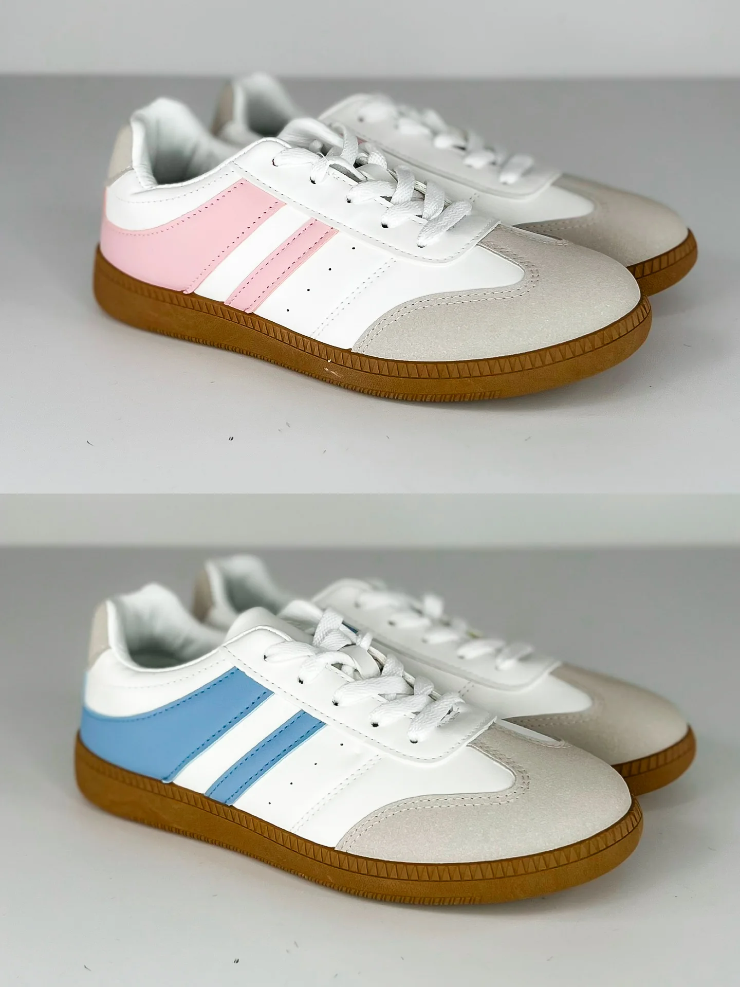 Dashing Past Faux Leather Sneakers - 2 colors!