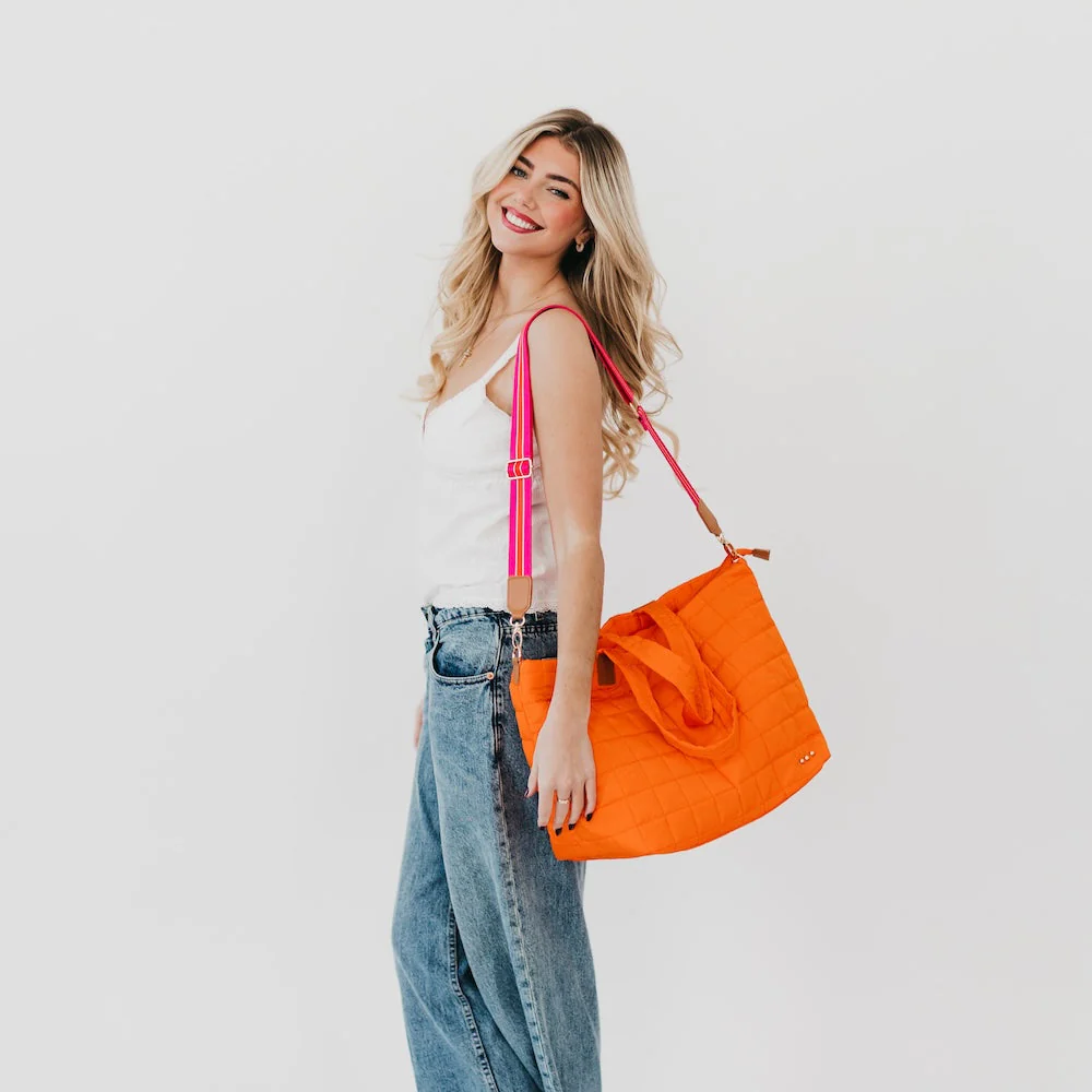 Dreamer Quilted Tote Bag - Image 11