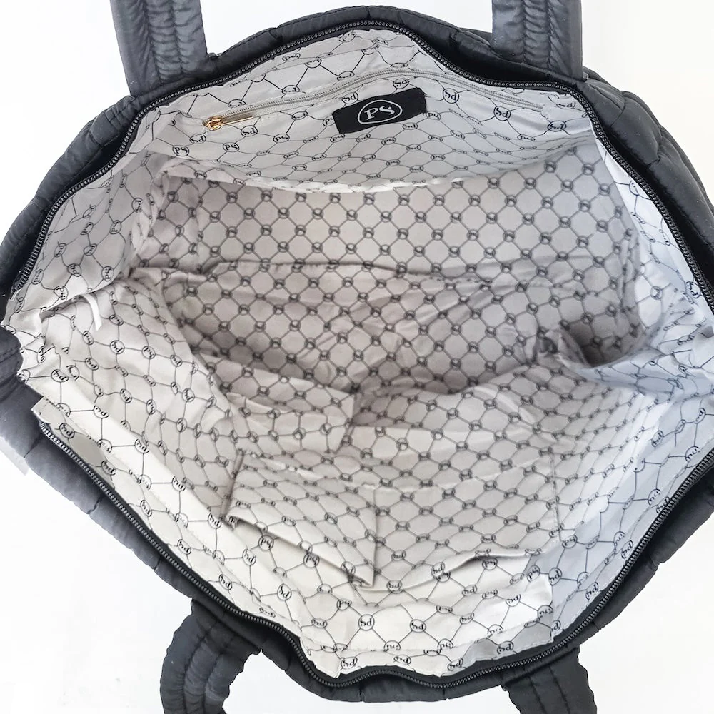 Dreamer Quilted Tote Bag - Image 2