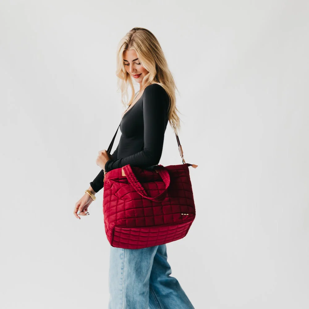 Dreamer Quilted Tote Bag - Image 7