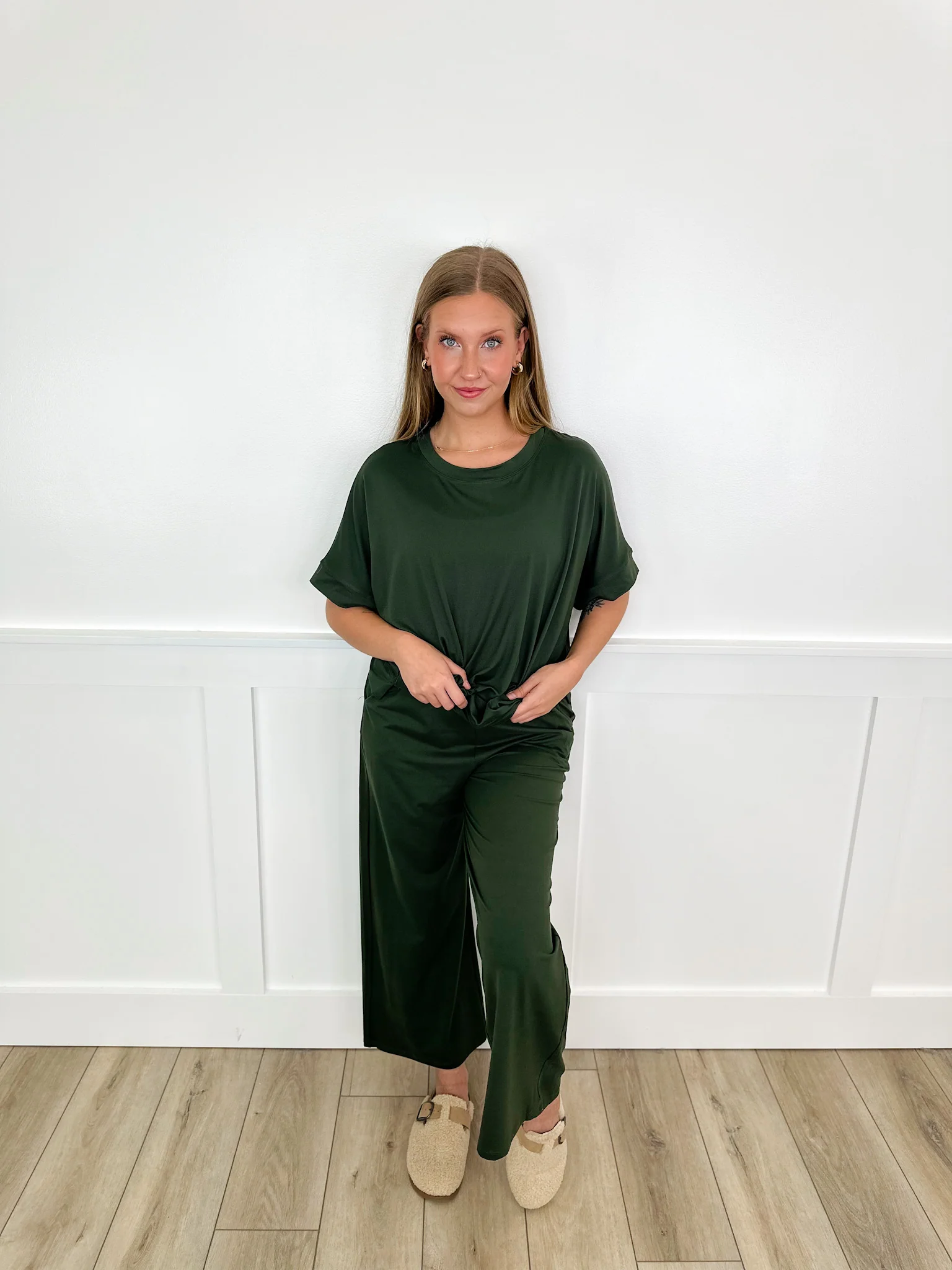 Days to Come High-Rise Wide Leg Avery Mae Cropped Bottoms - 5 colors! - Image 5