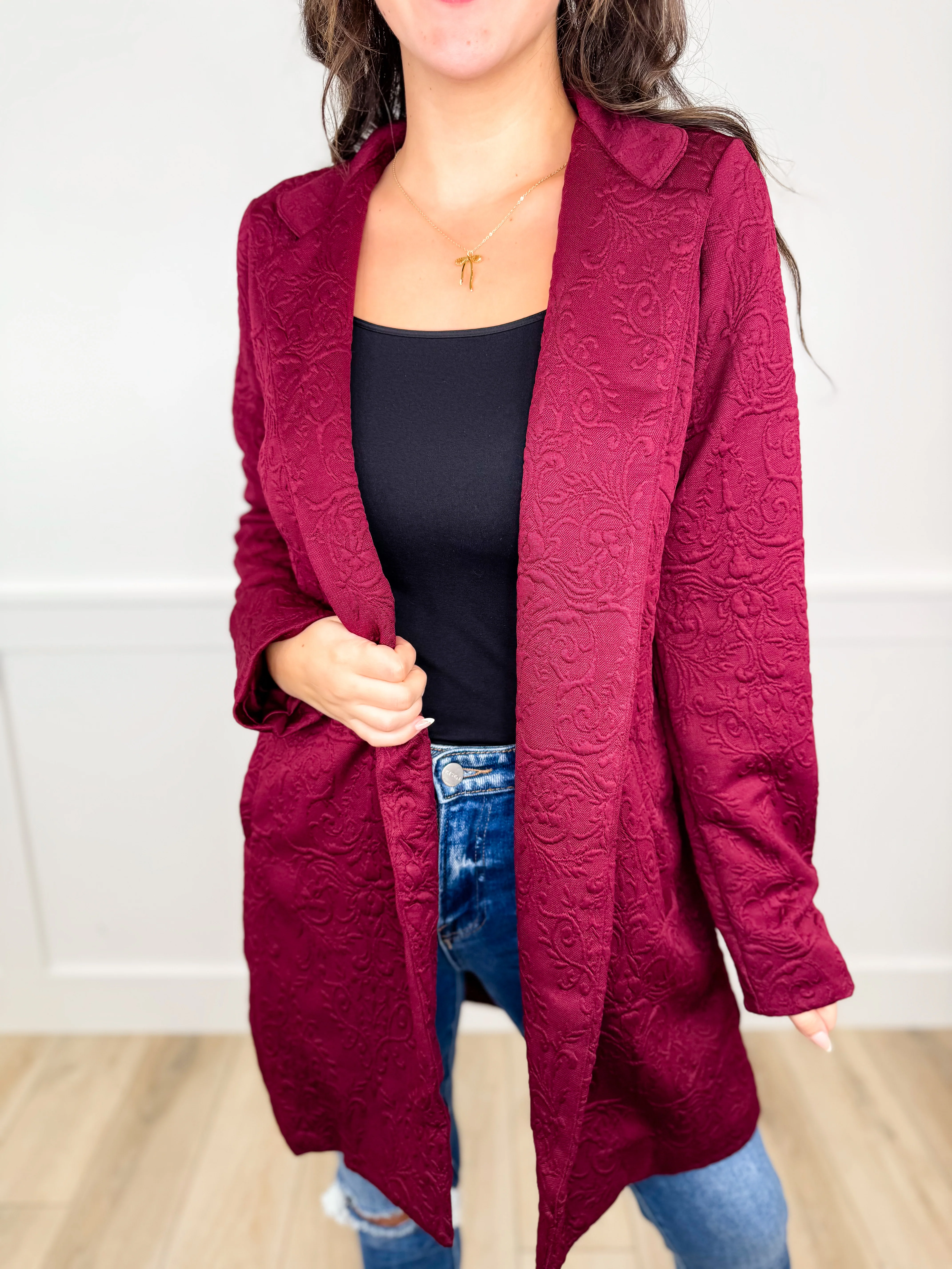 Dear Scarlett All That Happens Knit Blazer - 2 colors! - Image 2