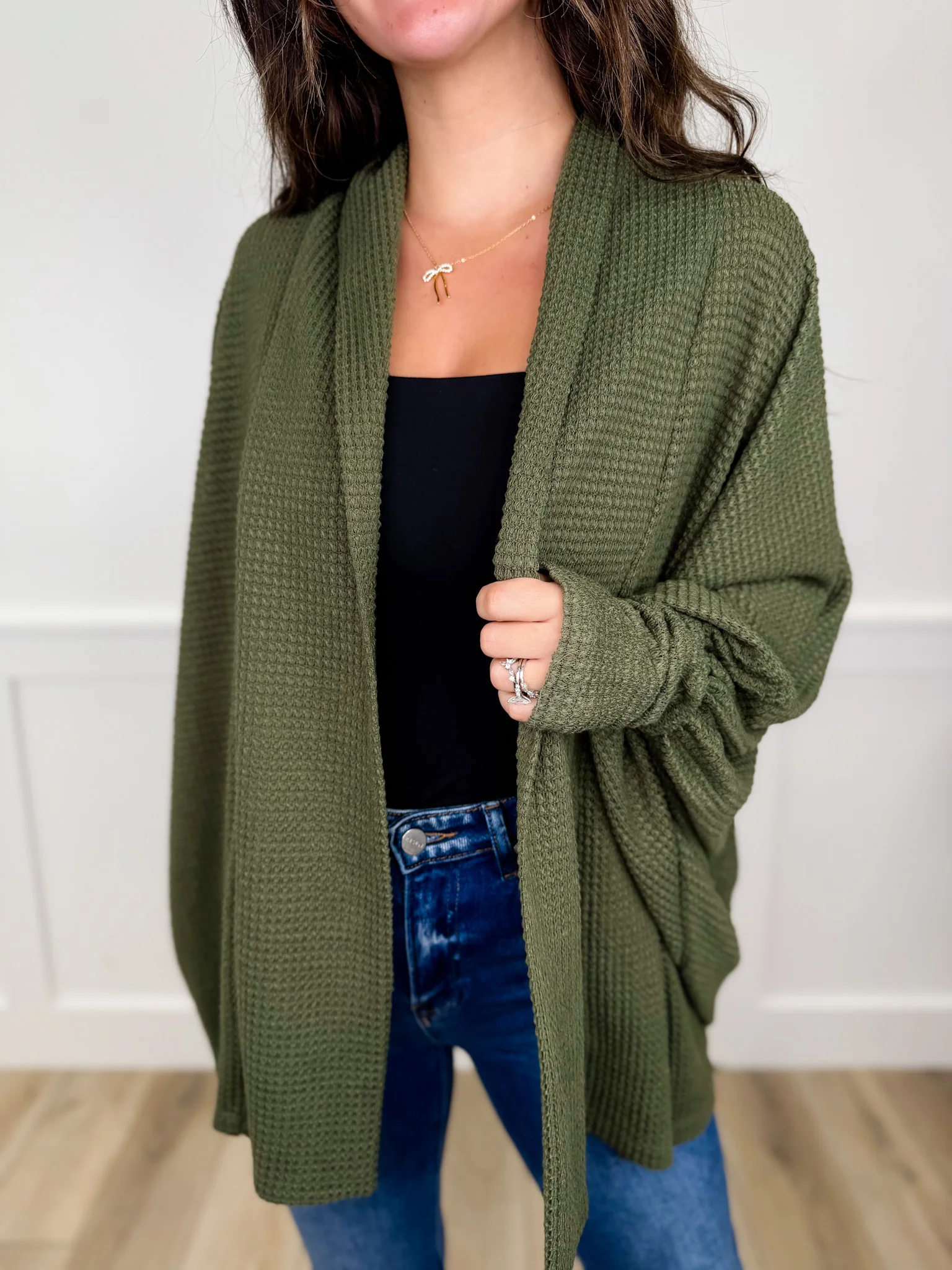 Dear Scarlett Can You Keep a Secret Knit Long Sleeve Cardigan - 4 colors! - Image 2