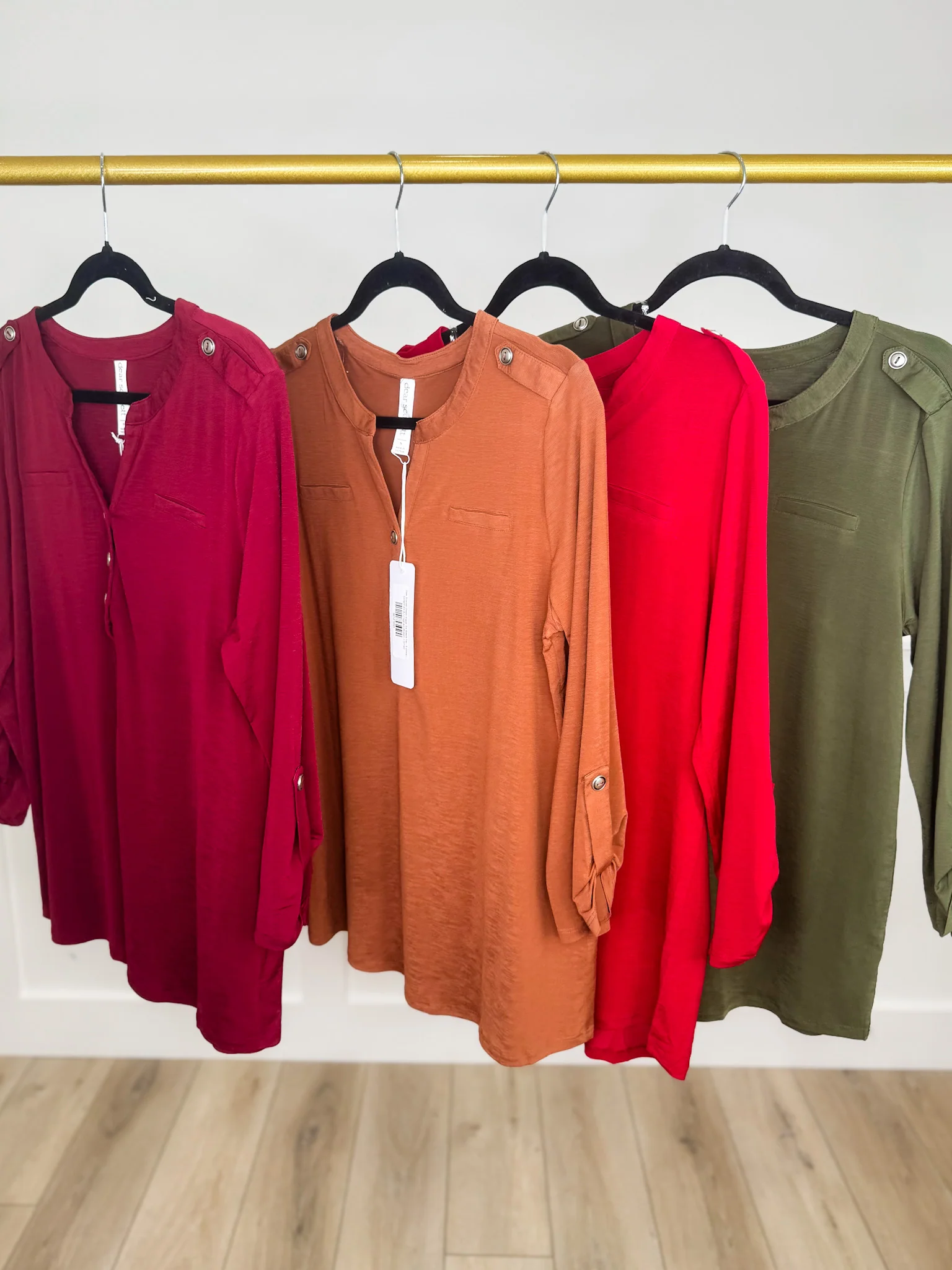 Dear Scarlett Dream Bigger 3/4 Sleeve Top - 5 colors! - Image 2