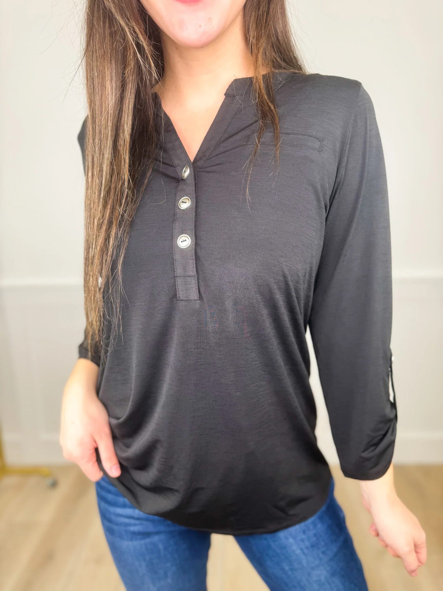 Dear Scarlett Dream Bigger 3/4 Sleeve Top - 5 colors! - Image 4