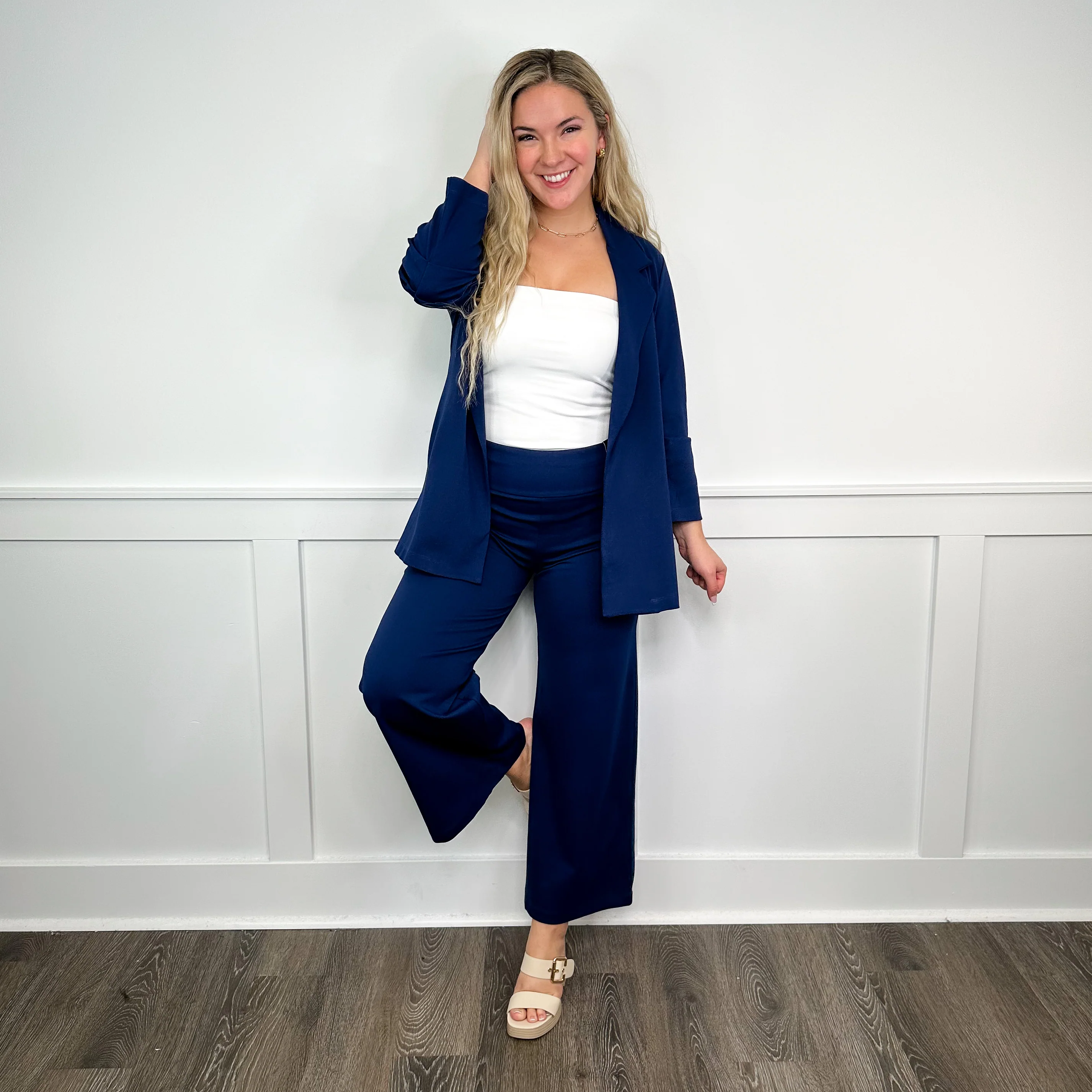 Dear Scarlett I'm So Influenced High-Rise Cropped Wide Leg Bottoms - 5 colors! - Image 5