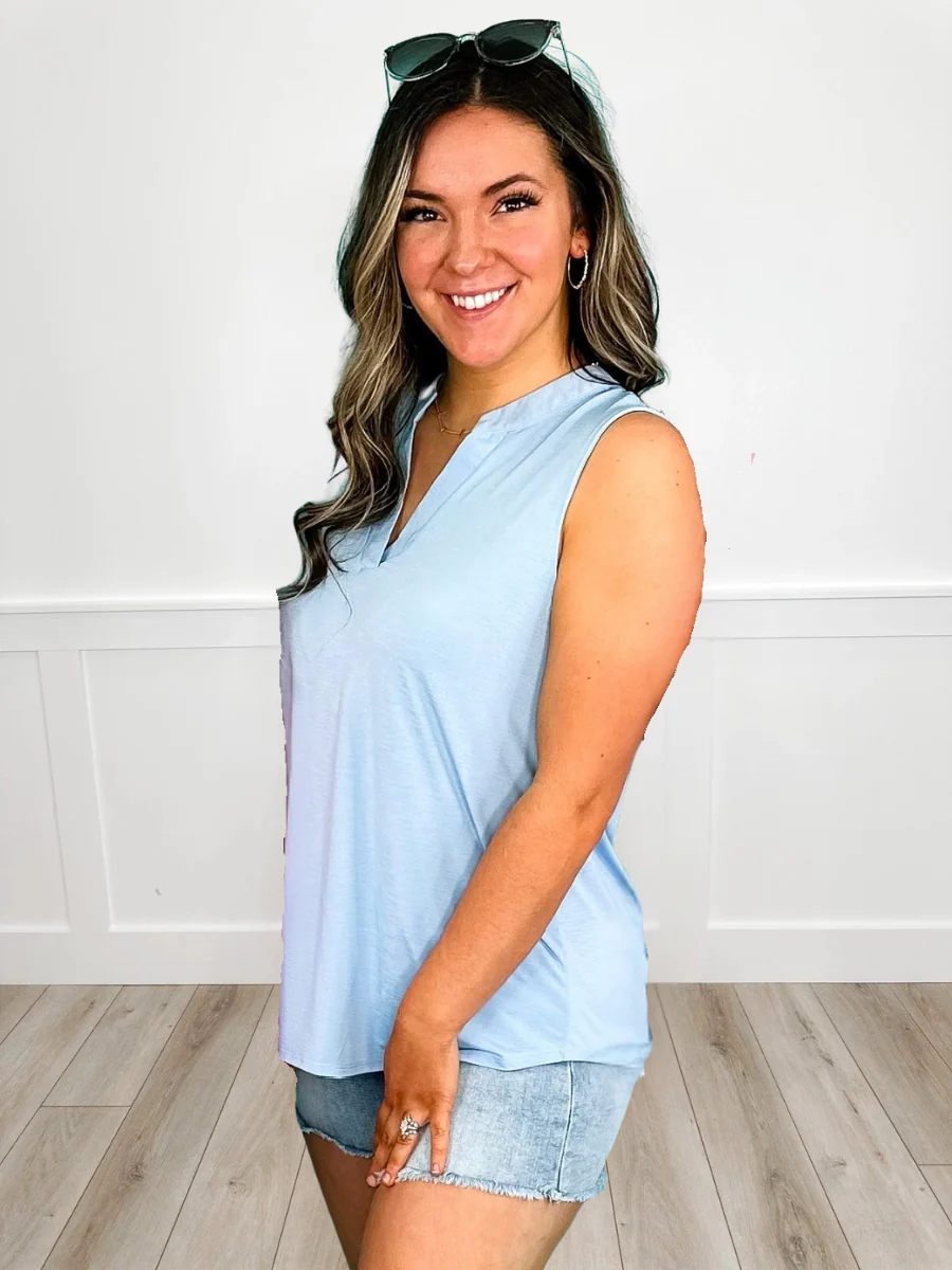 Dear Scarlett Is True Wrinkle-Free Gabby Tank Top - 8 colors! - Image 12