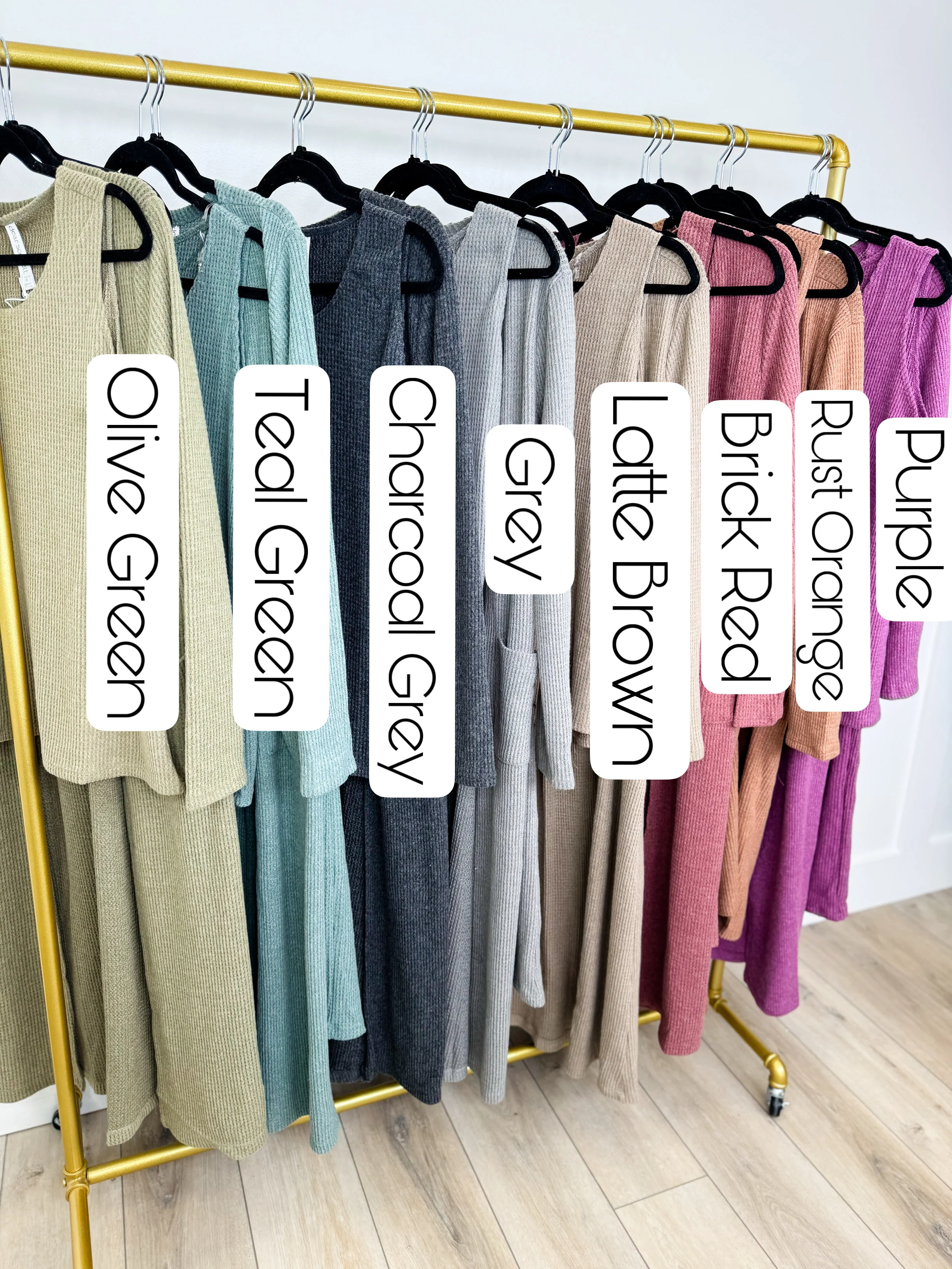 Dear Scarlett Just Trust Me High-Rise Knit Wide Leg Lounge Set - 8 colors! - Image 2