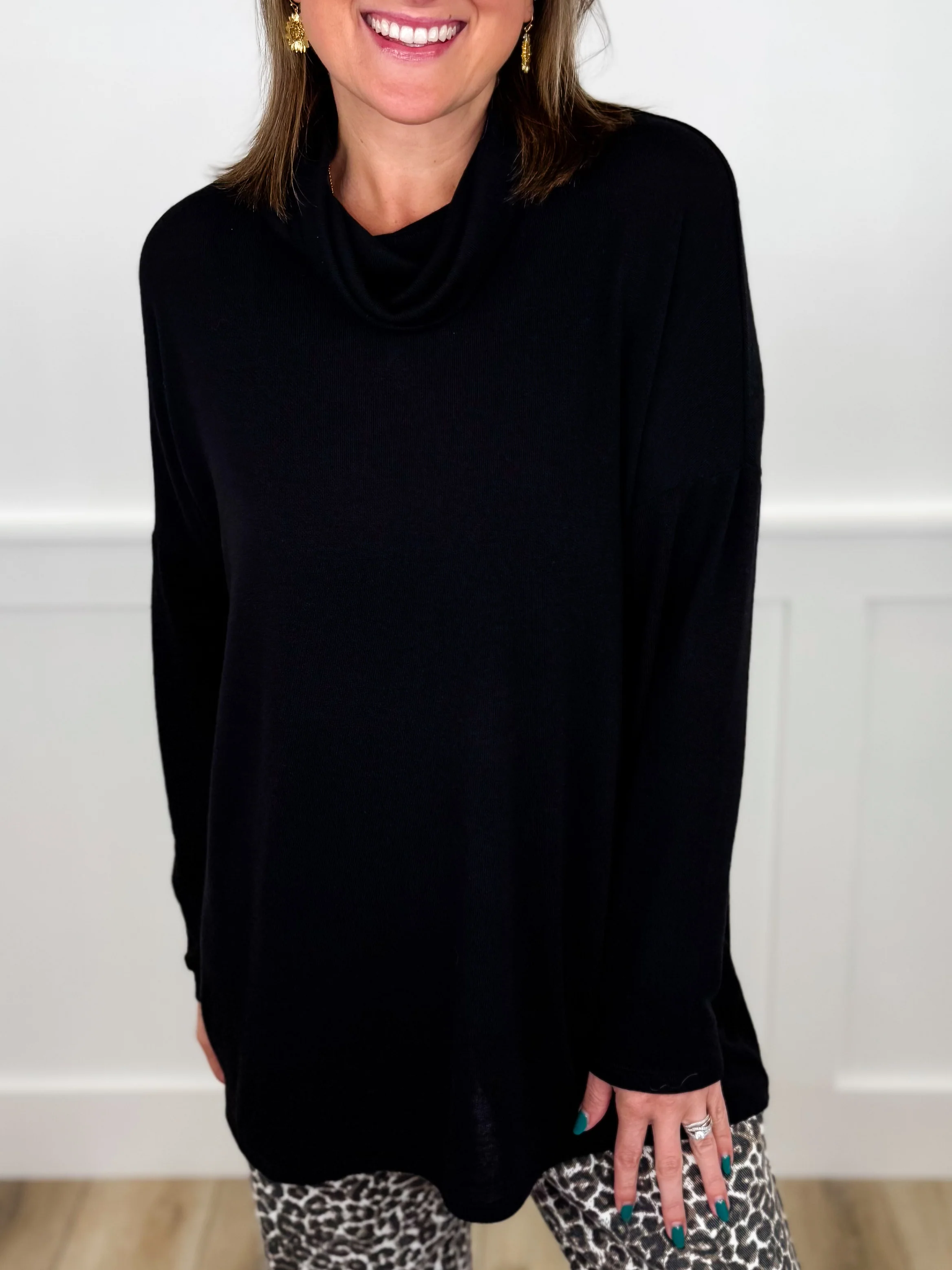 Dear Scarlett Not Much Time Knit Long Sleeve Top - 8 colors! - Image 2