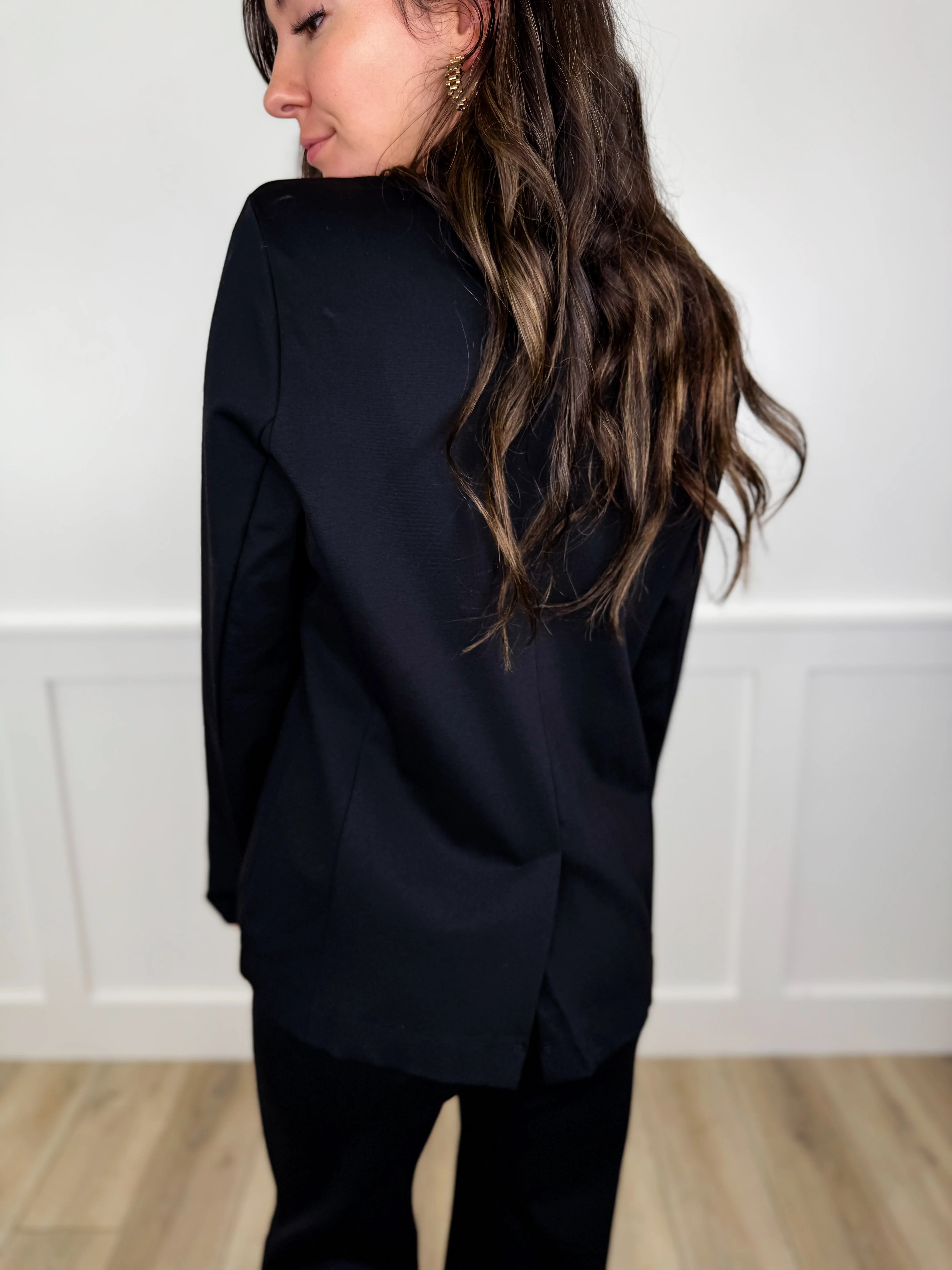 Dear Scarlett Party Running Rayon Blend Long Sleeve Blazer - 2 colors! - Image 4