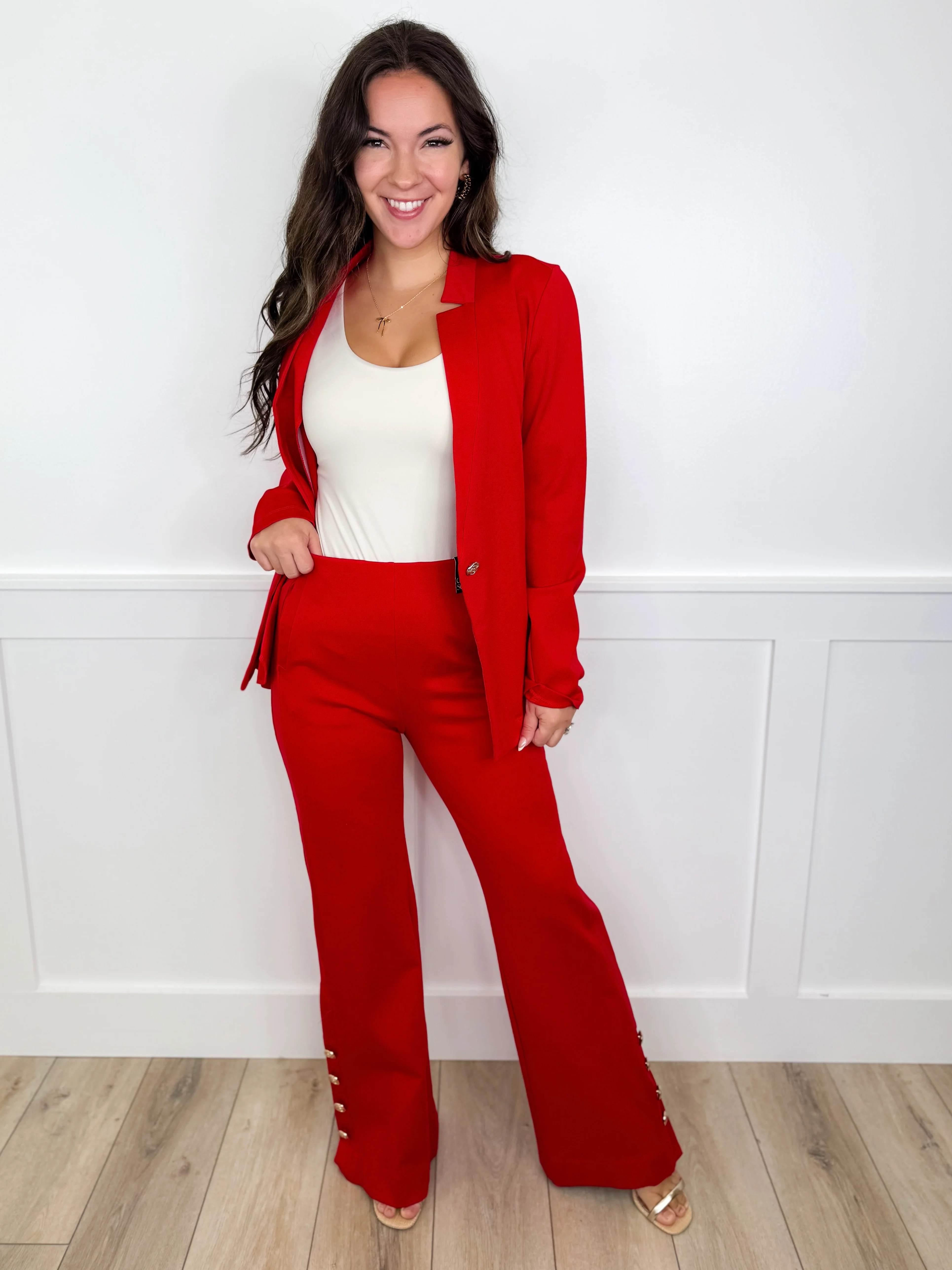 Dear Scarlett Party Running Rayon Blend Long Sleeve Blazer - 2 colors! - Image 5