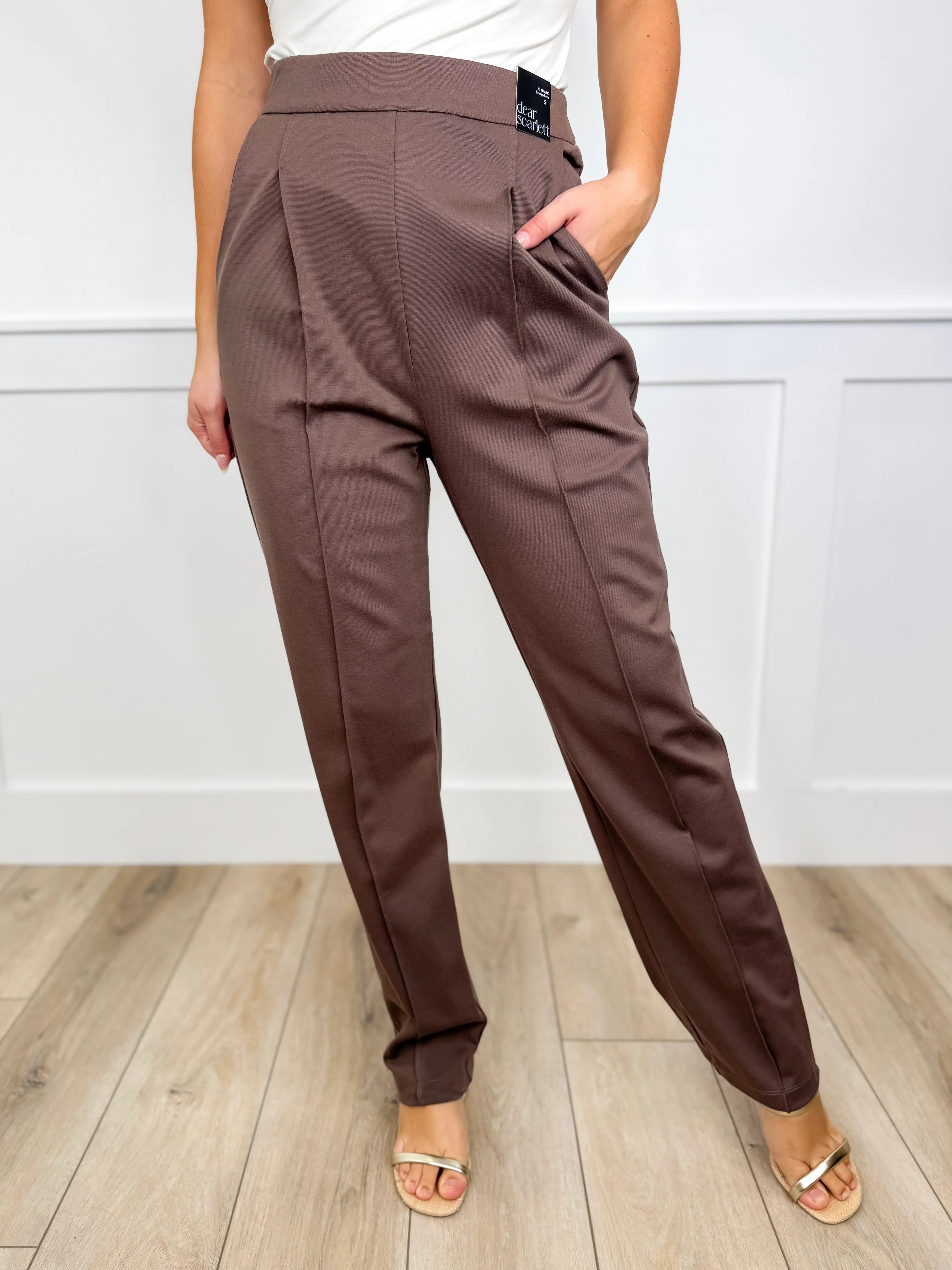 Dear Scarlett Productive Days Rayon Blend High-Rise Bottoms - 3 colors! - Image 3