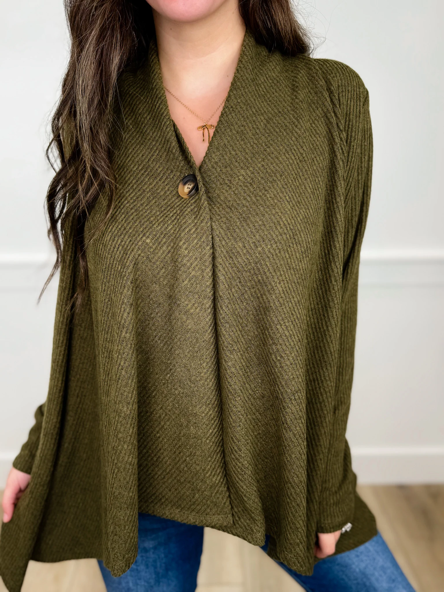 Dear Scarlett Say Anything Ribbed Long Sleeve Top - 5 colors! - Image 2