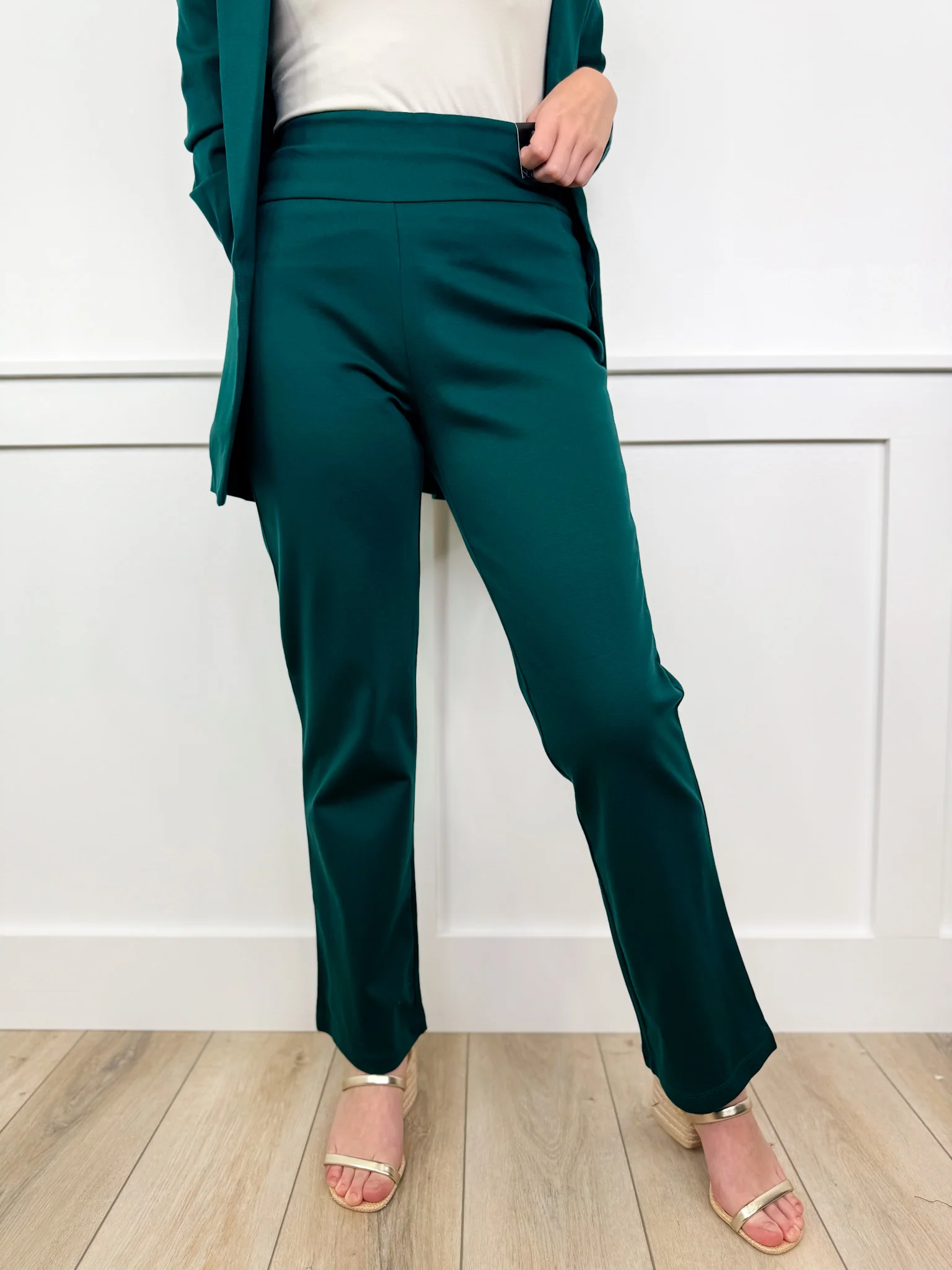 Dear Scarlett She Runs This Show High-Rise Straight Leg Bottoms - 14 colors! - Image 2
