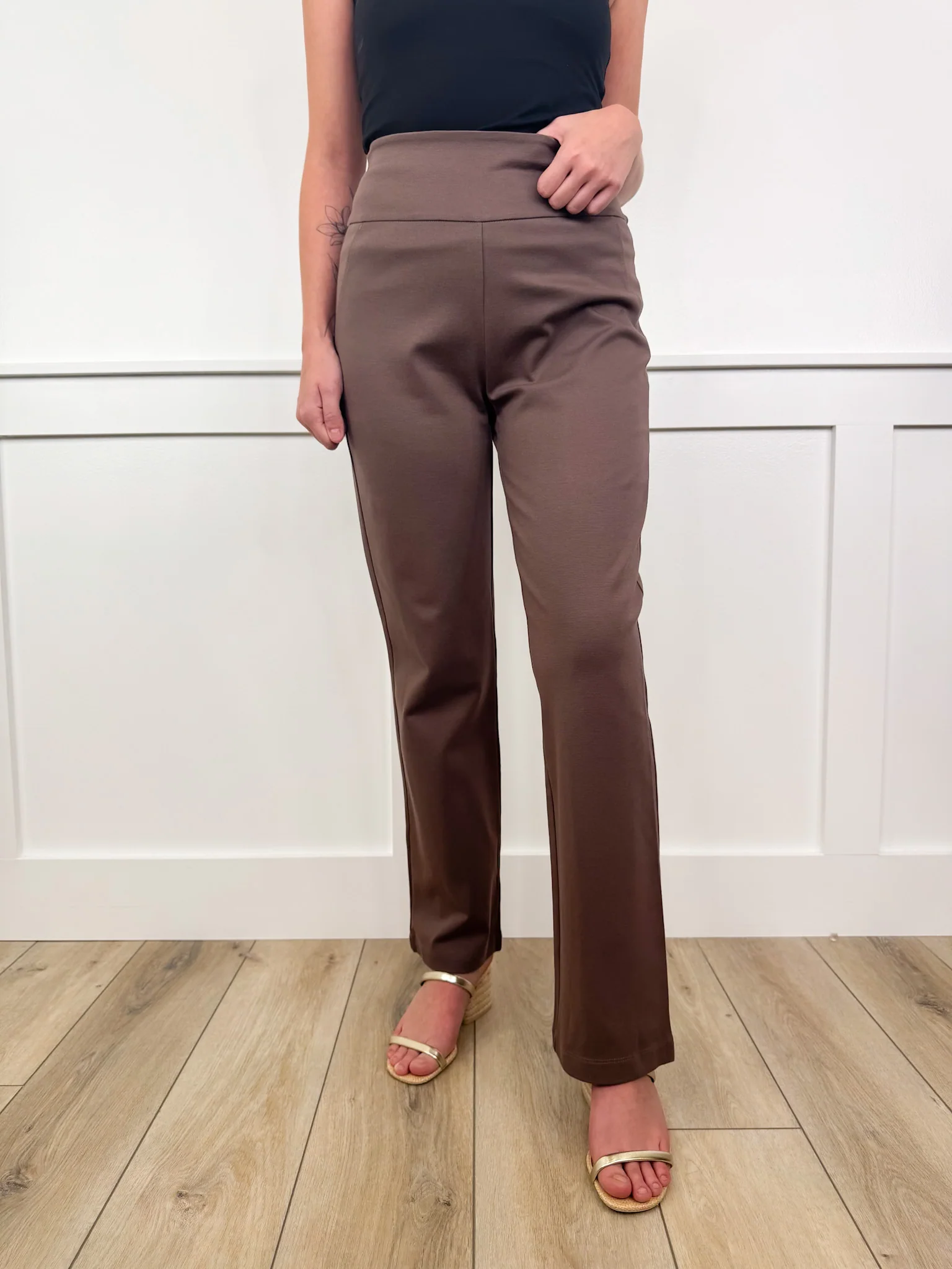 Dear Scarlett She Runs This Show High-Rise Straight Leg Bottoms - 14 colors! - Image 5