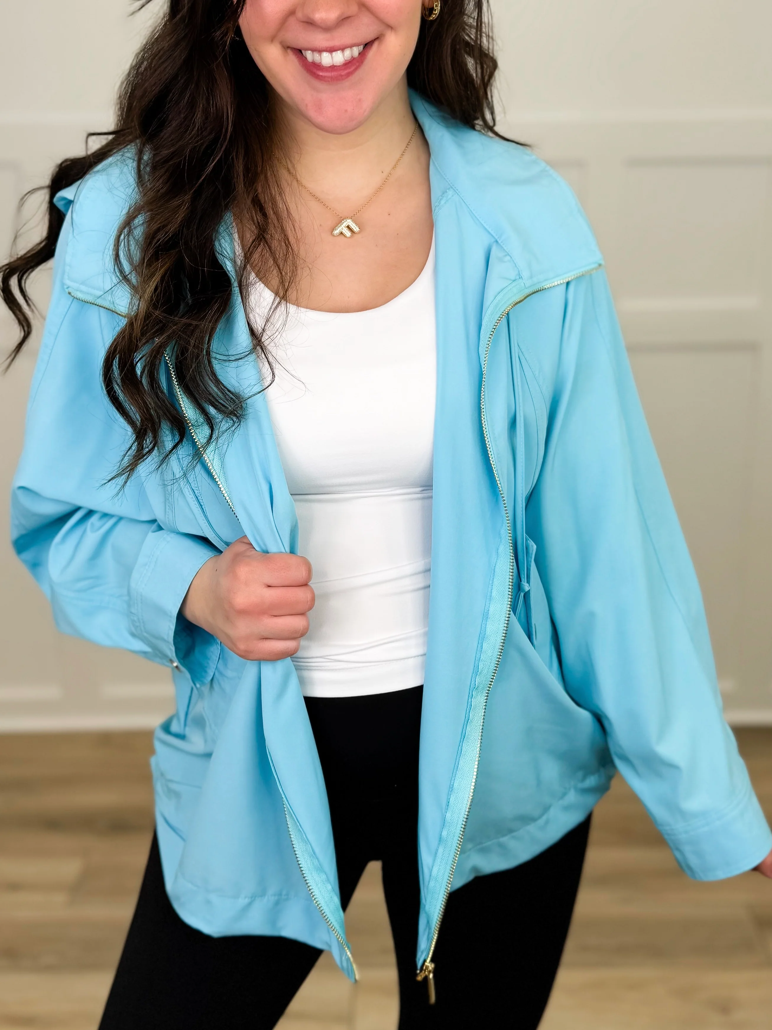 Dear Scarlett Stuck With You Lightweight Long Sleeve Hooded Jacket - Multiple Colors - Image 7