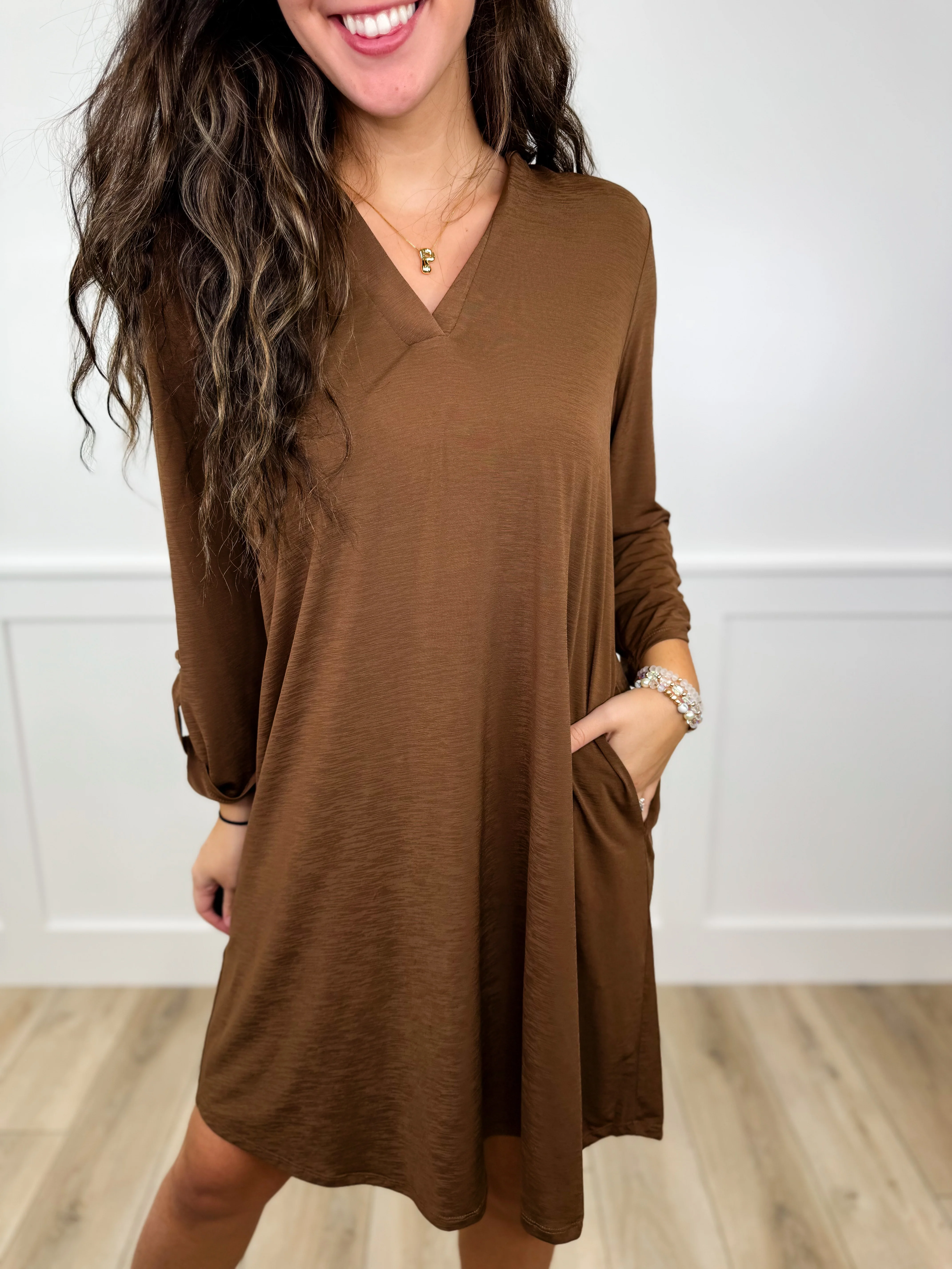 Dear Scarlett Thinking Straight Wrinkle-Free Dress - 7 colors! - Image 3