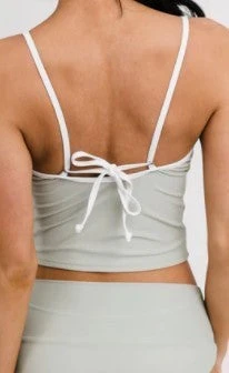 Coral Reef Sunset Hughes Dive in Swim Top - 8 colors! - Image 10
