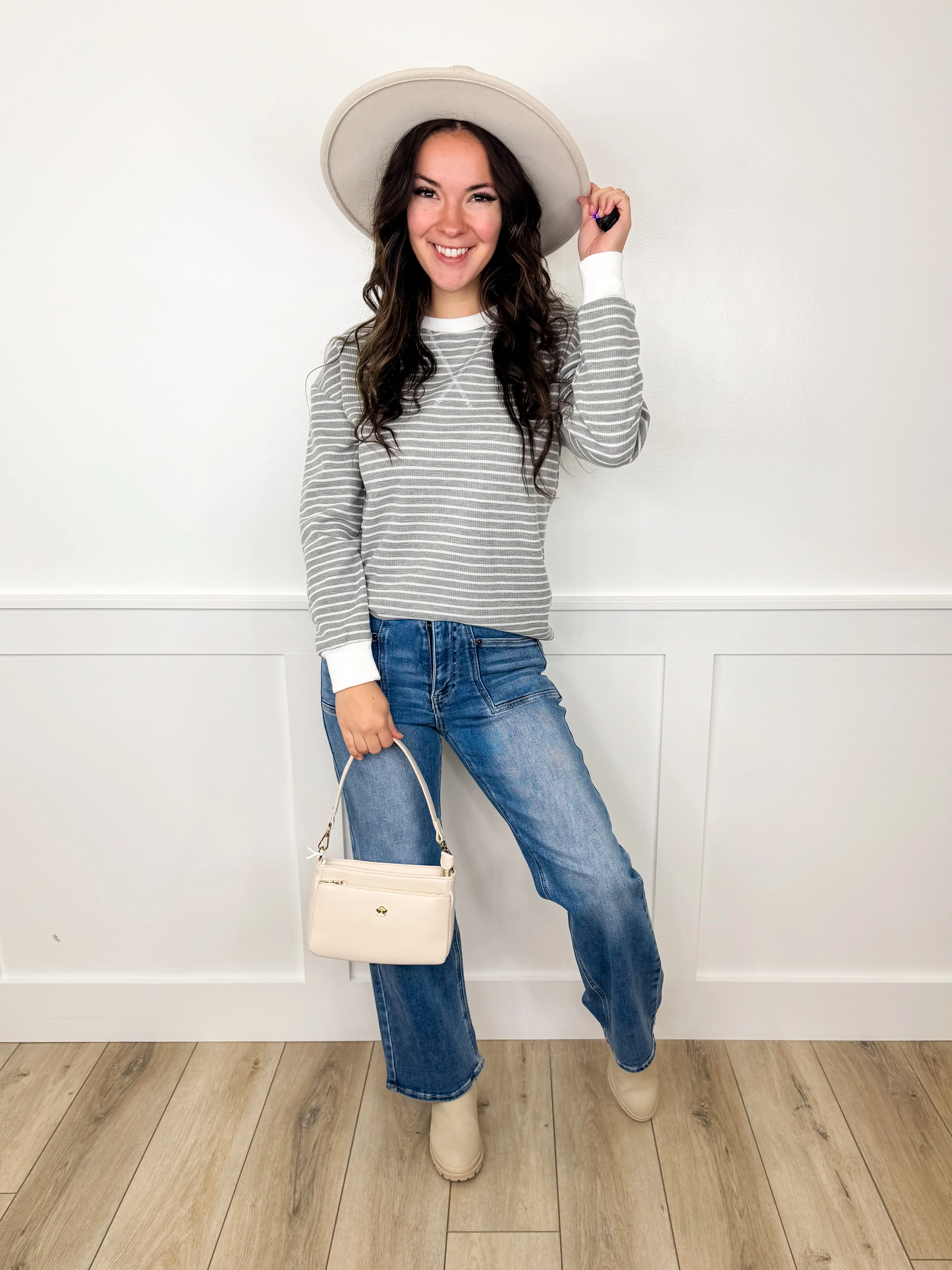 Do Ya Think Knit Long Sleeve Avery Mae Top - 2 colors! - Image 4