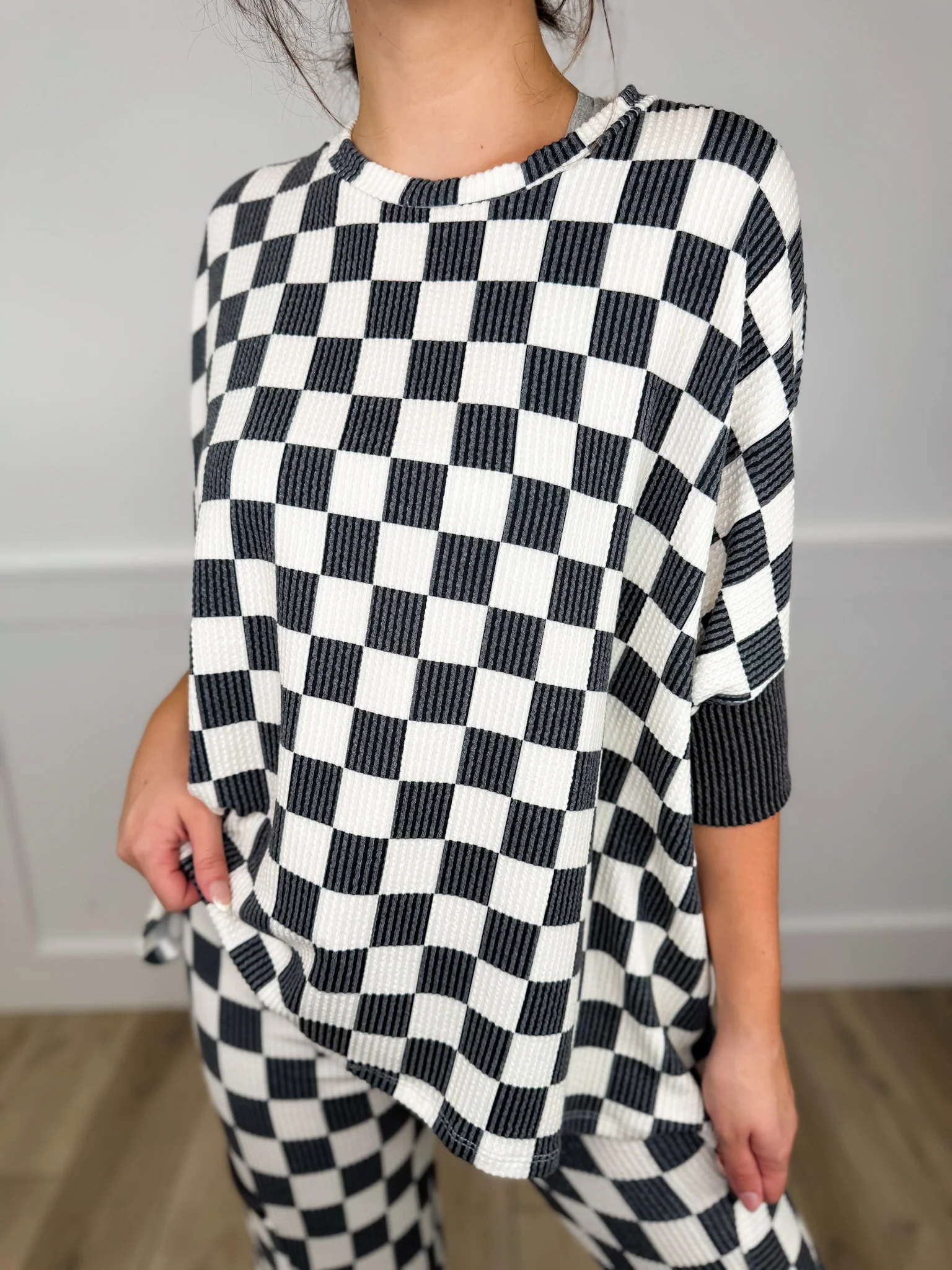 Do Your Thing Ribbed Short Sleeve Avery Mae Top - 2 colors! - Image 3