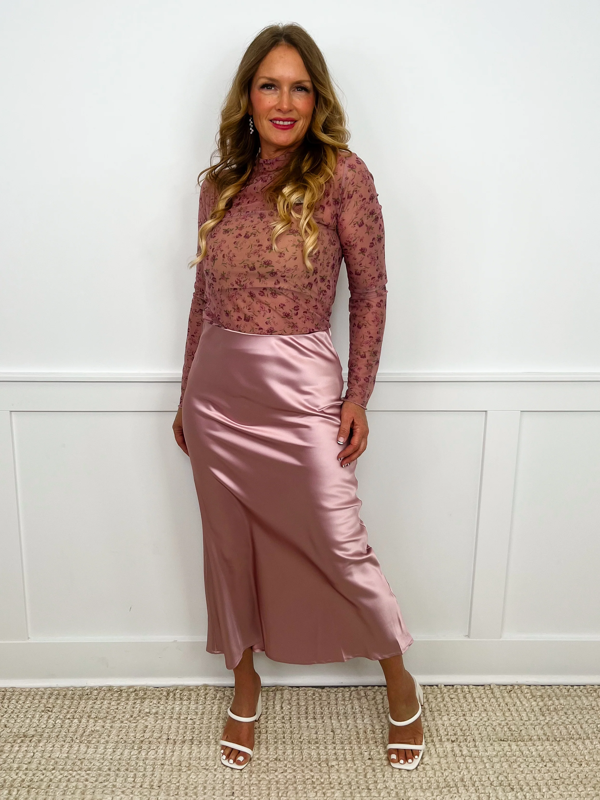 Don't Hide Away Satin Avery Mae Skirt - 2 colors! - Image 2