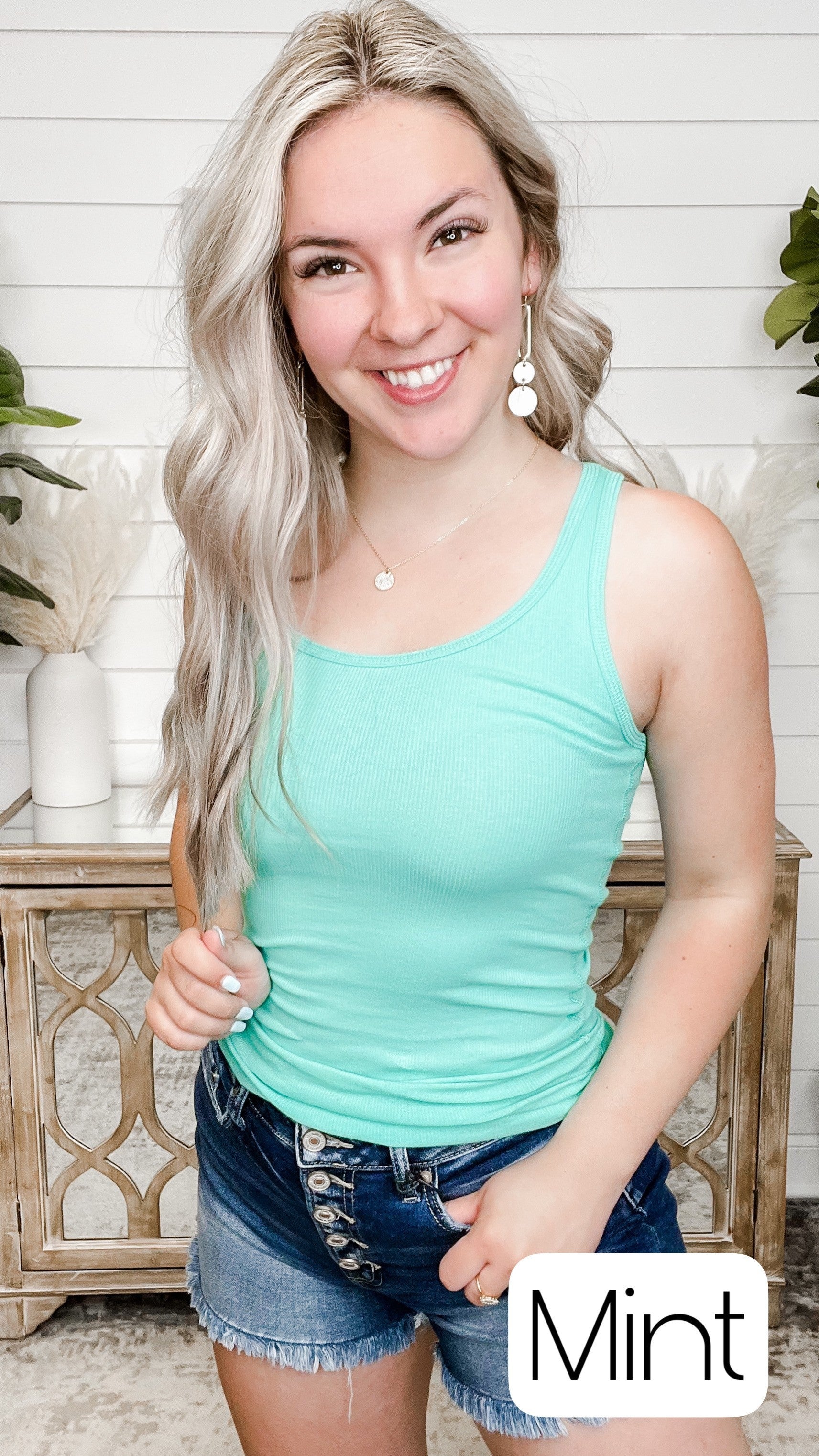 DOORBUSTER!! Zenana Basic Summer Ribbed Tank Top - 14 colors! - Image 6