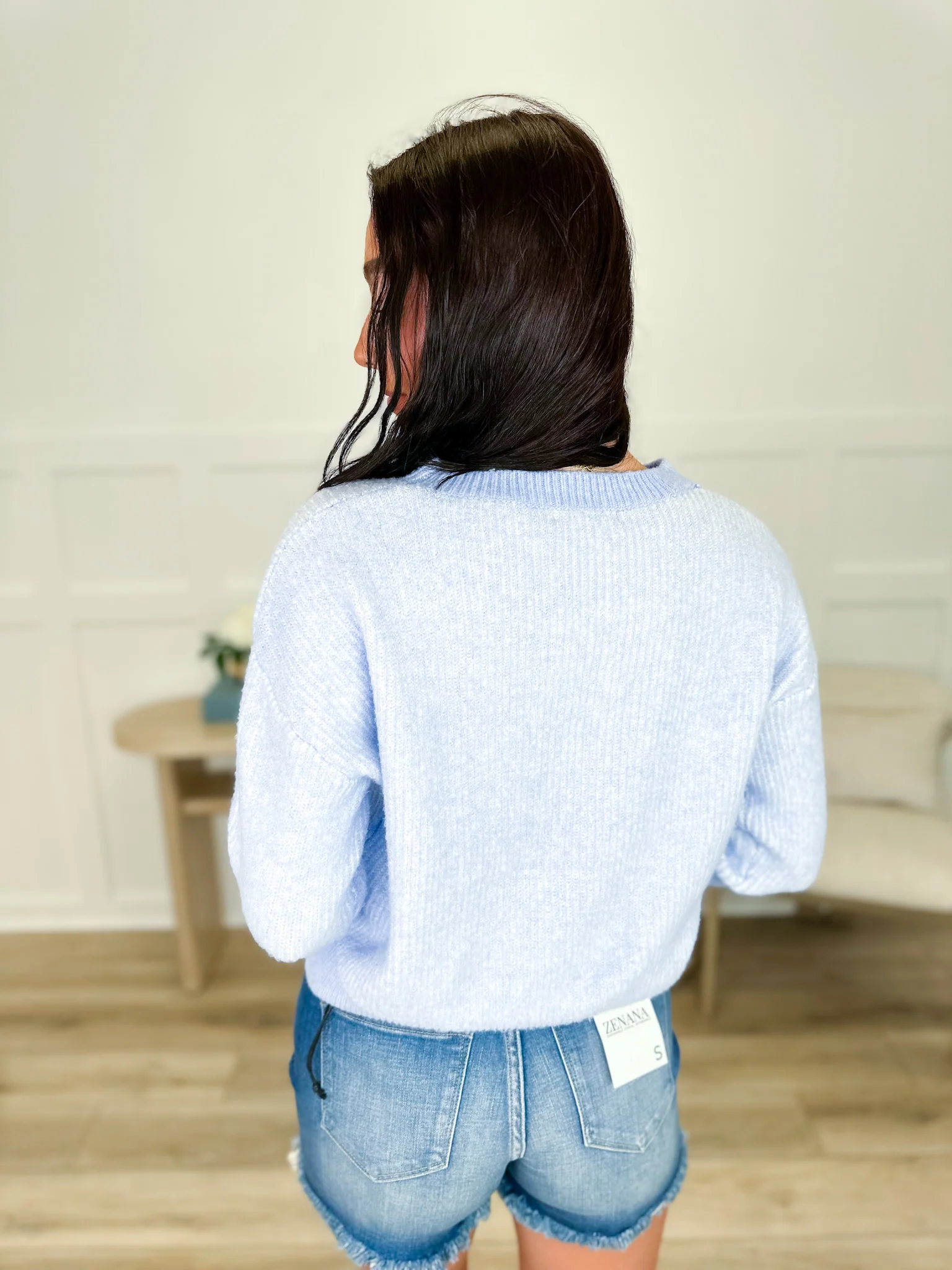 Dreaming Big Knit Long Sleeve Avery Mae Sweater Top - Image 2