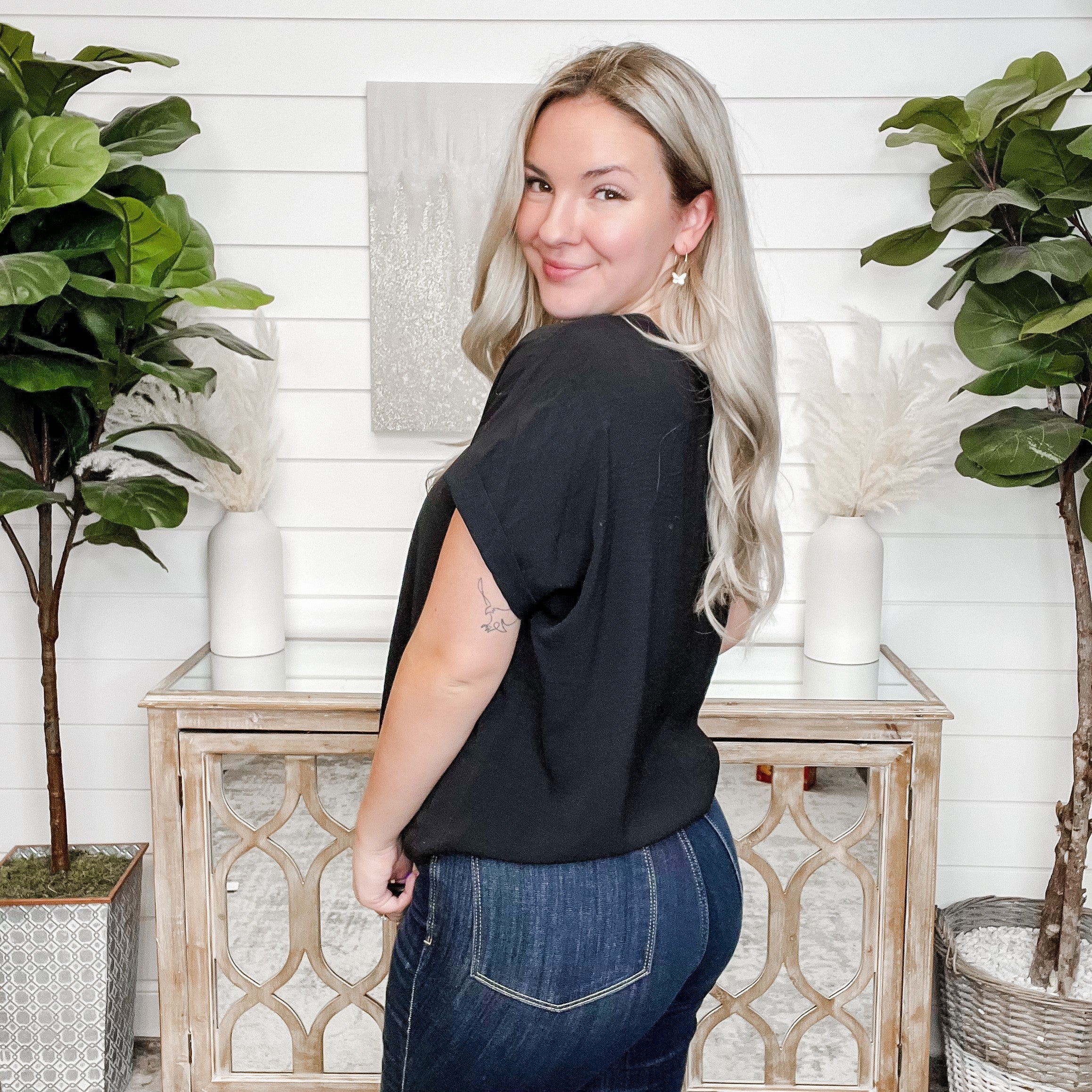 Dreamy Days Short Sleeve Top - 2 colors! - Image 3
