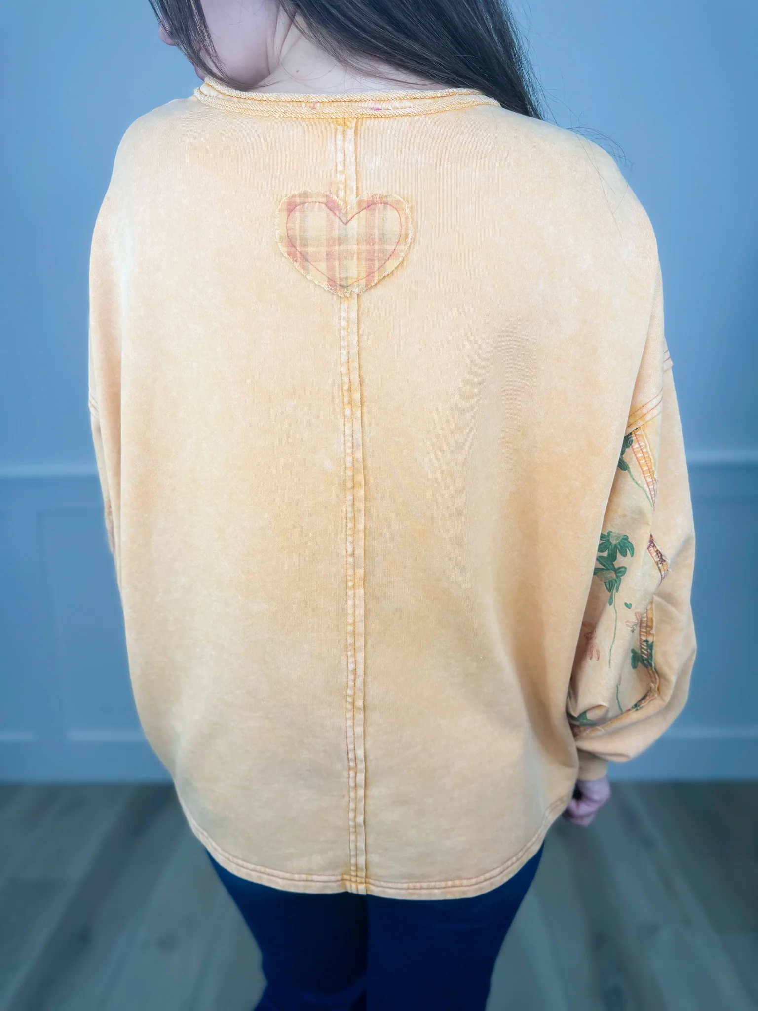 Easel Just Winging it Cotton Blend Dolman Sleeve Top - 2 colors! - Image 2