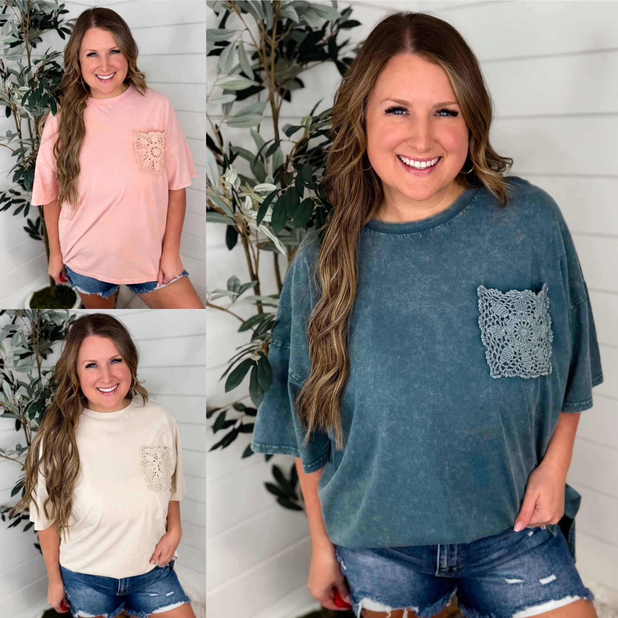 Easel Timeless Relaxation Cotton Short Sleeve Top - 5 colors! - Image 5