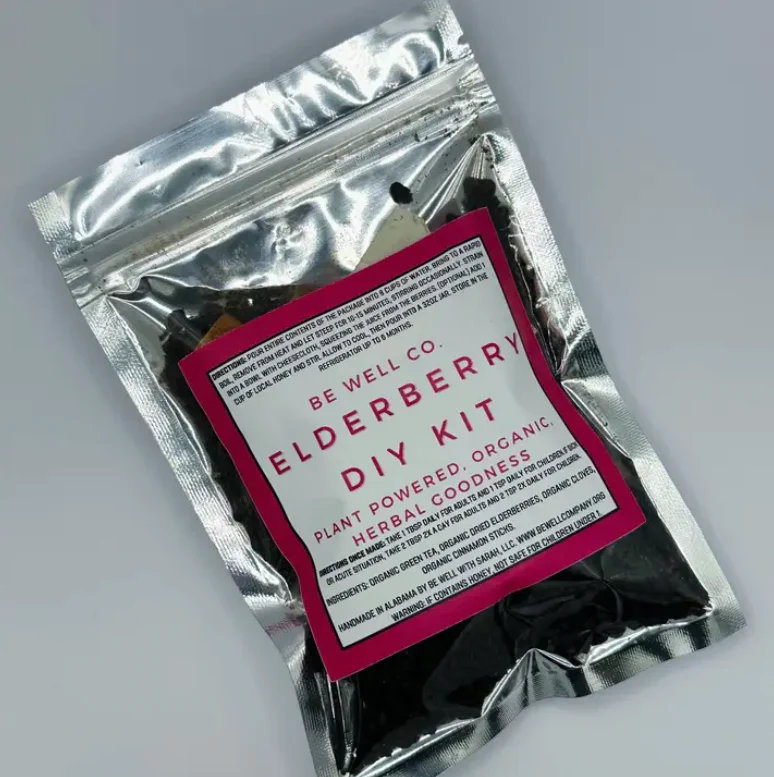 Elderberry DIY Kit - Free Breathe Well Inhaler Included - Image 2