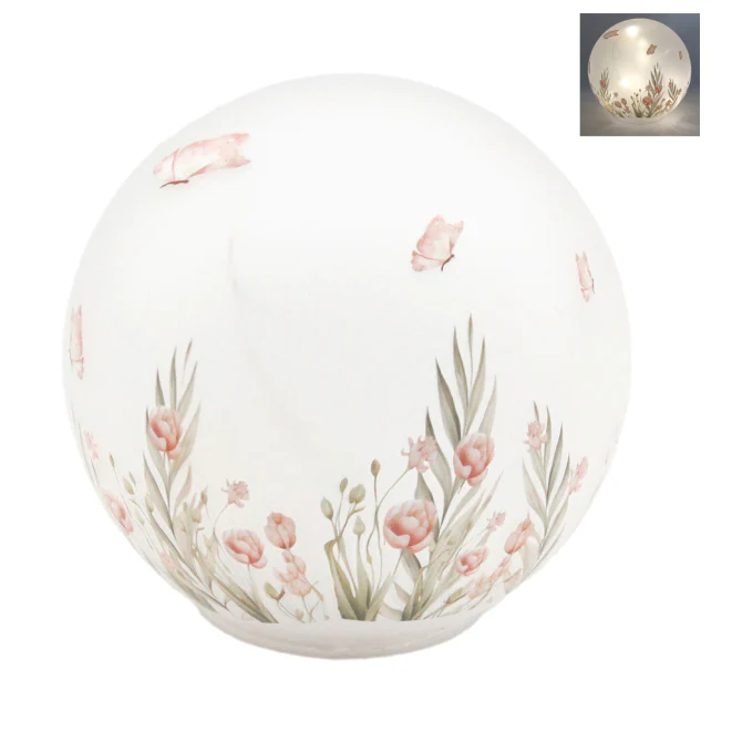Essence of Spring Light Up Glass Decor - 2 options! - Image 3