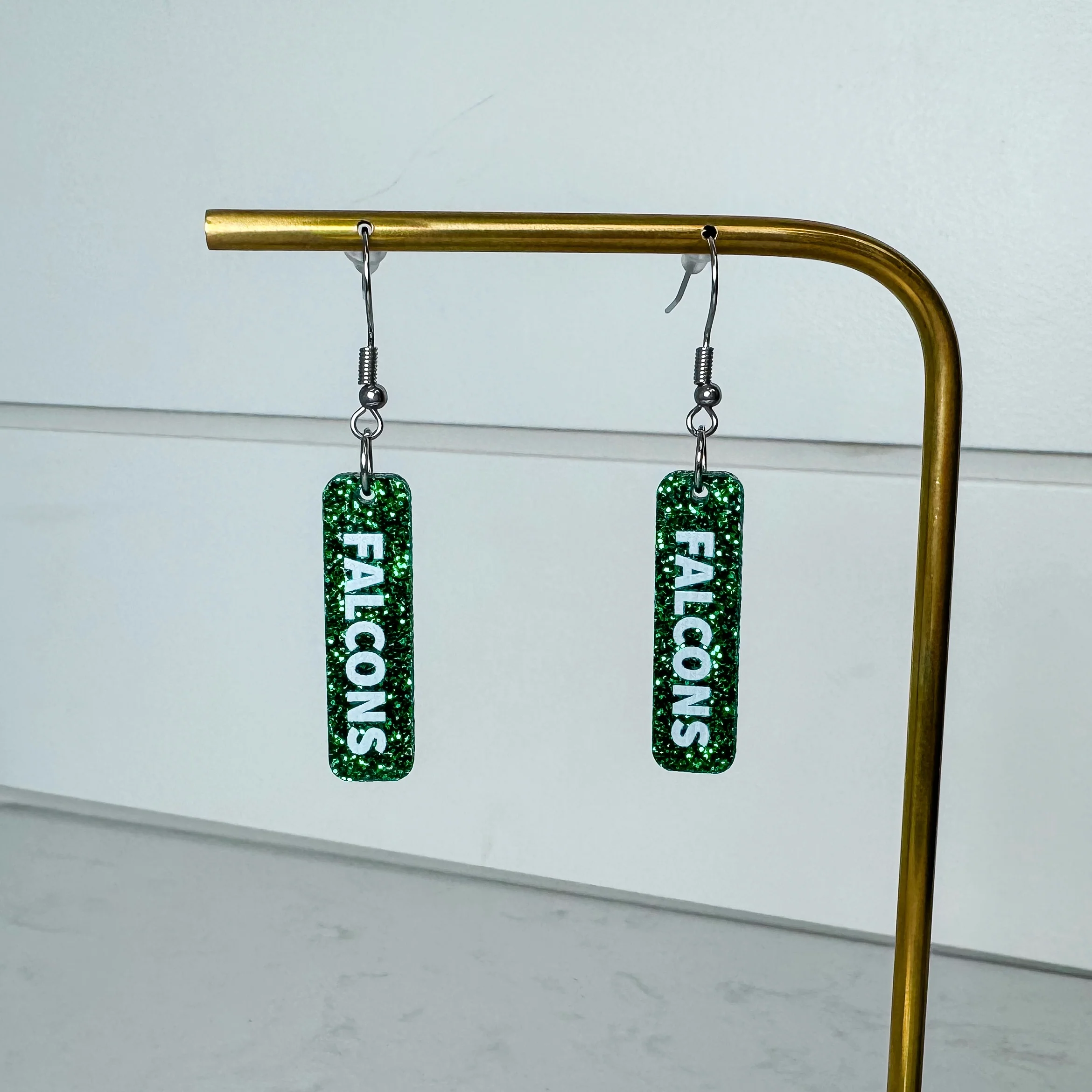 Falcon Awesome Acrylic Drop Earrings