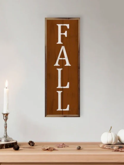 Fall 4x12 Wood Shelf Sitter - 3 options! - Image 4