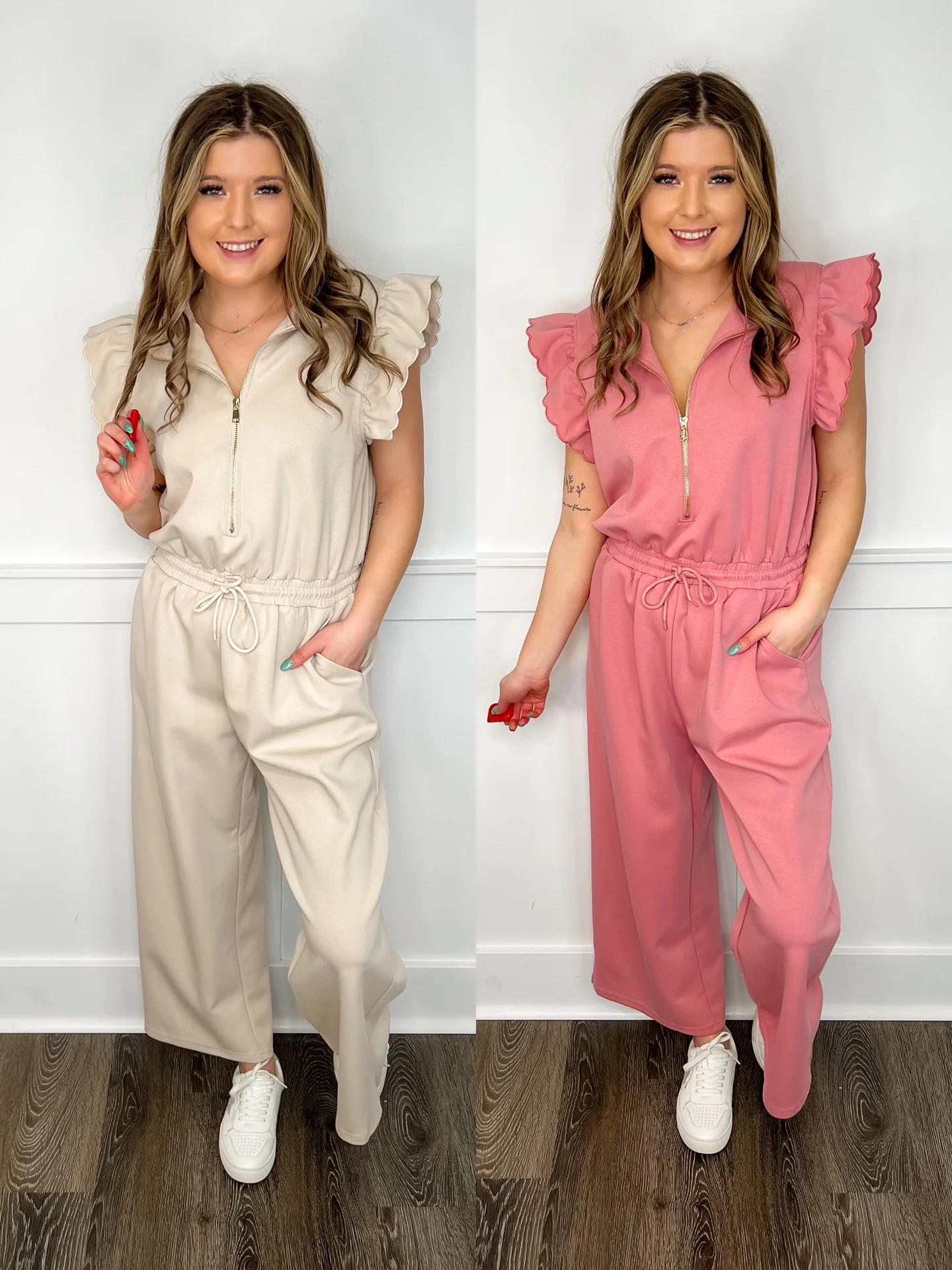 Fancy Days Cotton Blend Avery Mae Jumpsuit - 3 colors! - Image 3