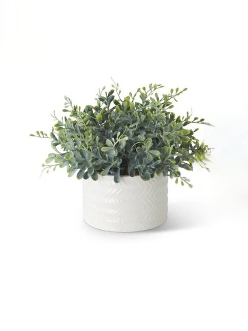 Only Elegant Ceramic Faux Potted Plant - Multiple Options - Image 3