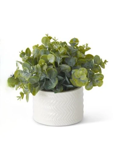Only Elegant Ceramic Faux Potted Plant - Multiple Options - Image 4