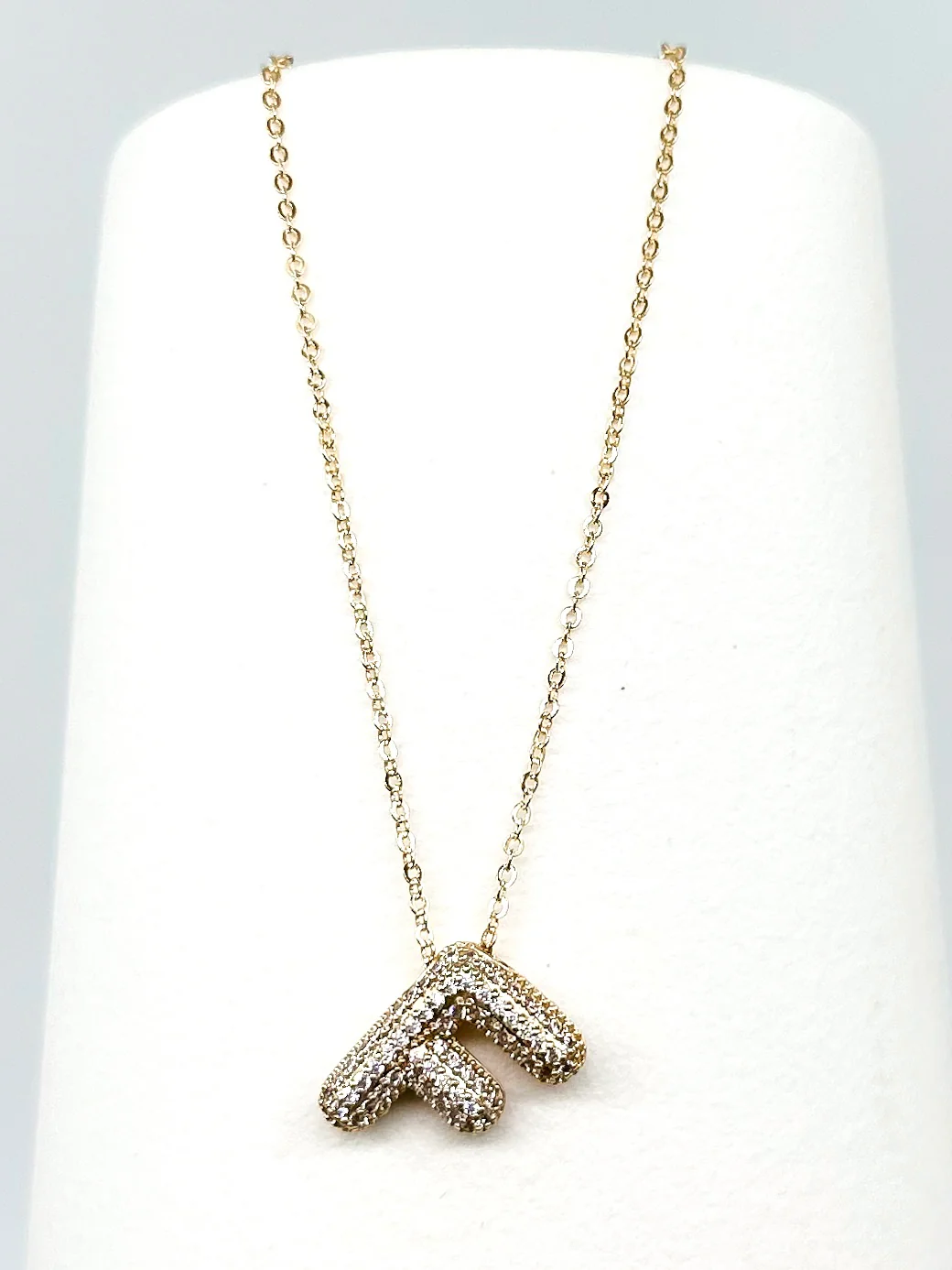 Feel the Shine Gold Initial Necklace - 26 options!