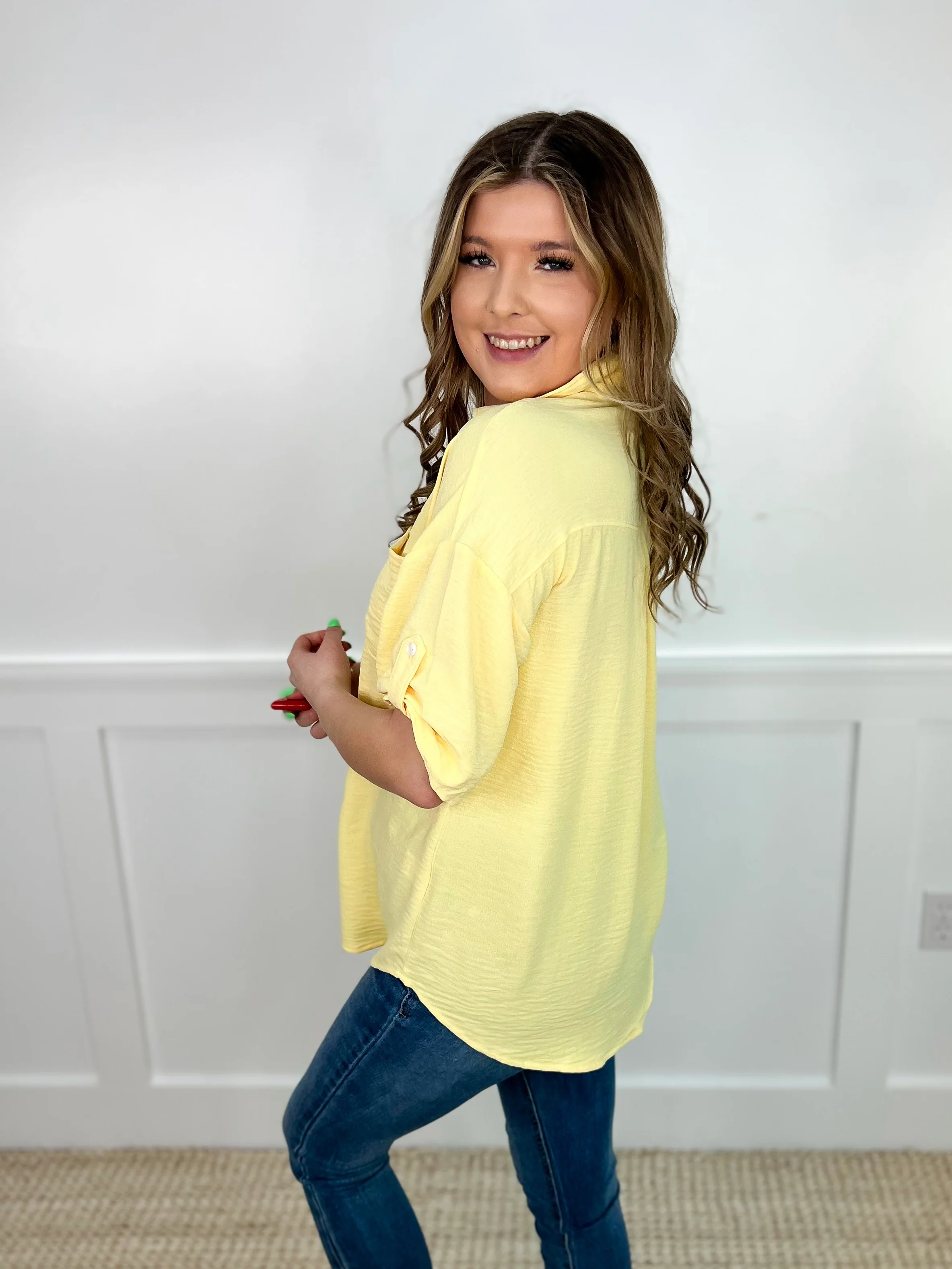 Feeling Some Way Short Sleeve Avery Mae Button Up Top - 8 colors! - Image 9