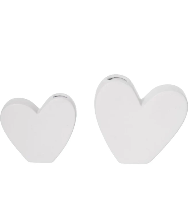 Feelings Evoked Ceramic Vase - 2 piece set!