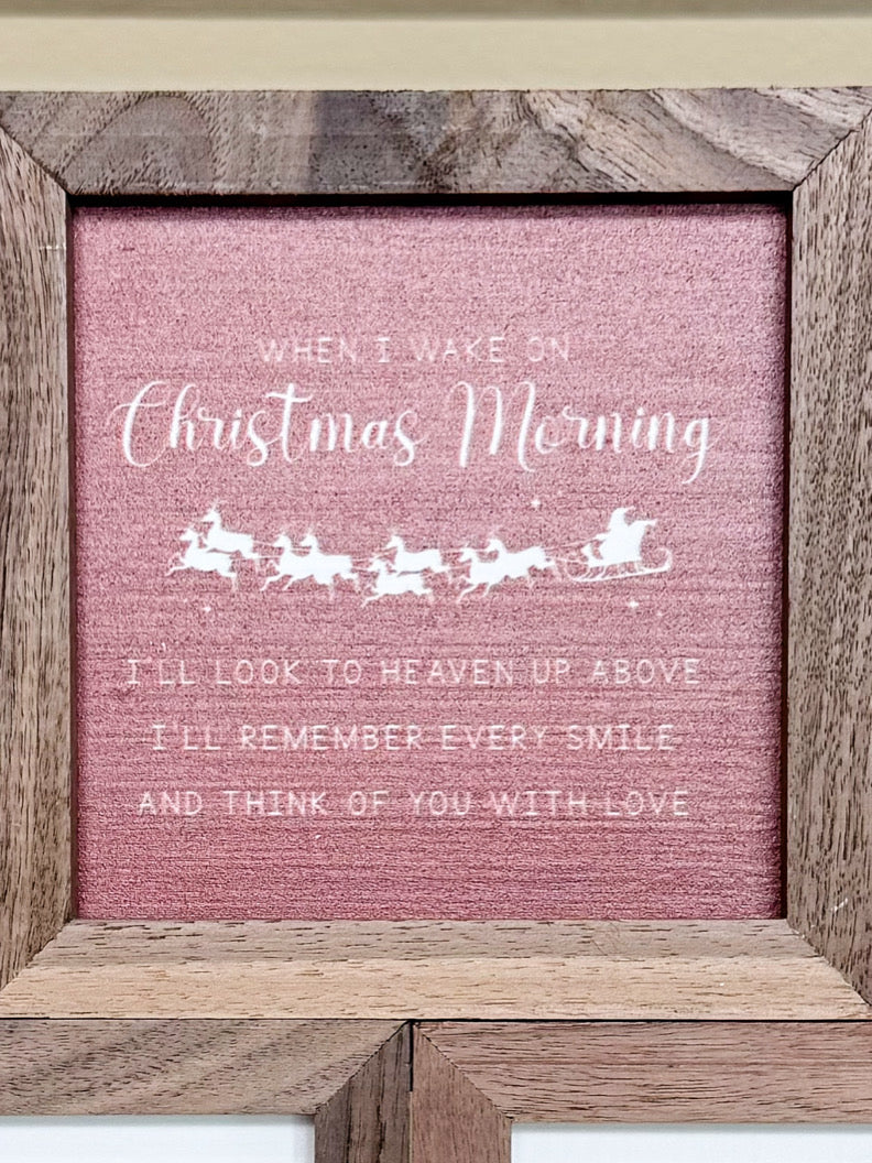Feels Like Christmas Mini Wood Sign - 7 options! - Image 5