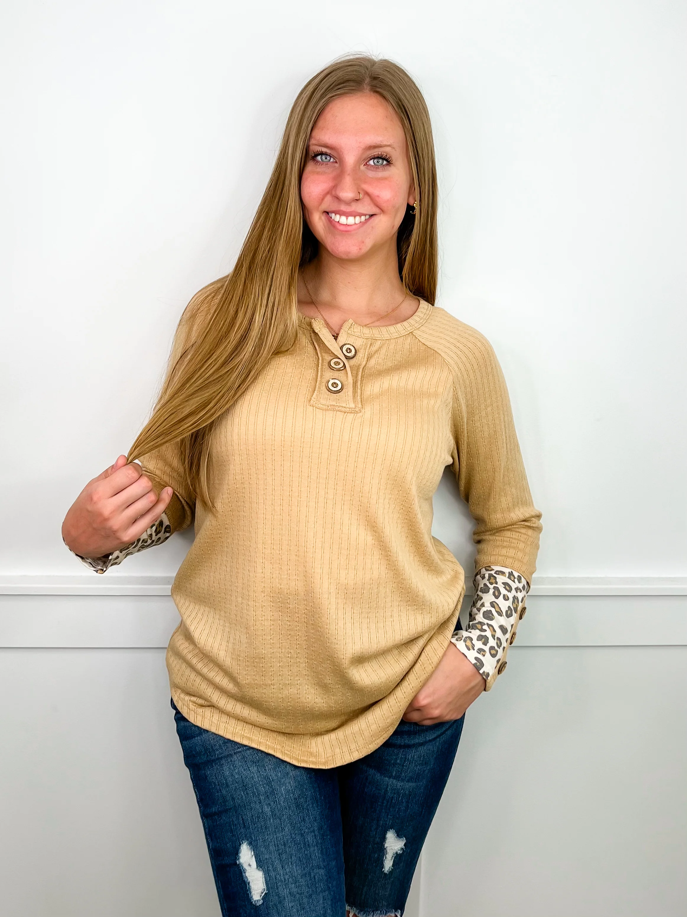 Fierce Findings Knit Long Sleeve Avery Mae Top - 3 colors! - Image 6