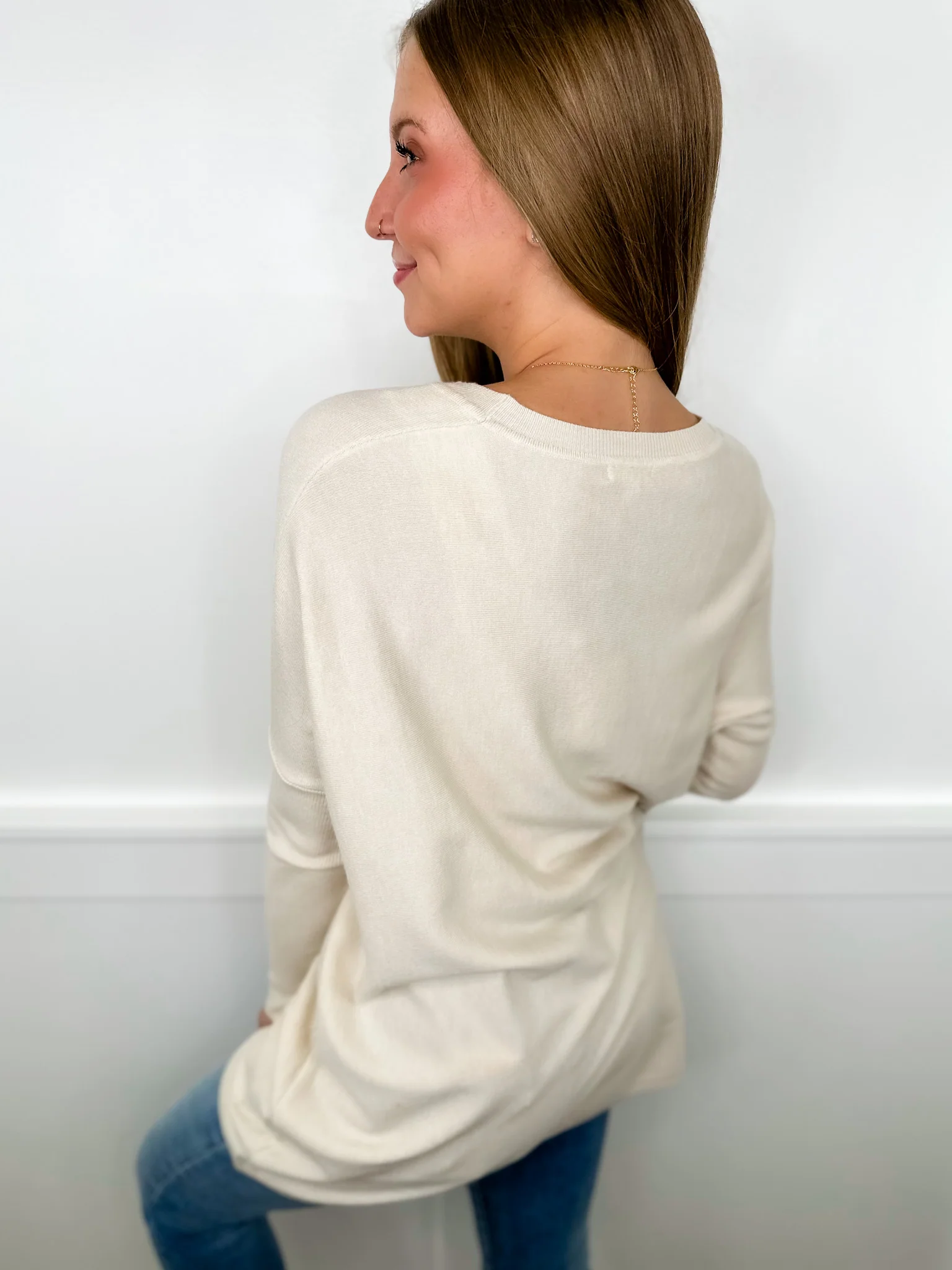 Figure it Out Knit Long Sleeve Avery Mae Sweater Top - 5 colors! - Image 5