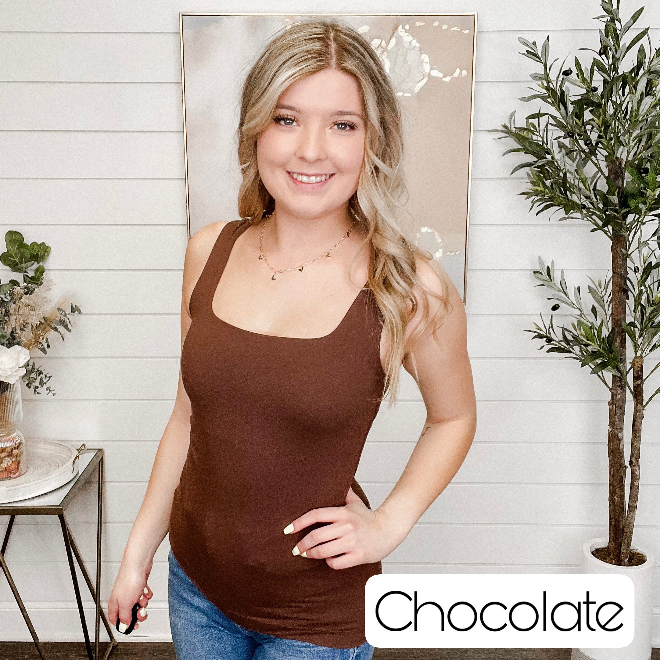 One Basic Fit Right in Avery Mae Tank Top - 16 colors! - Image 18