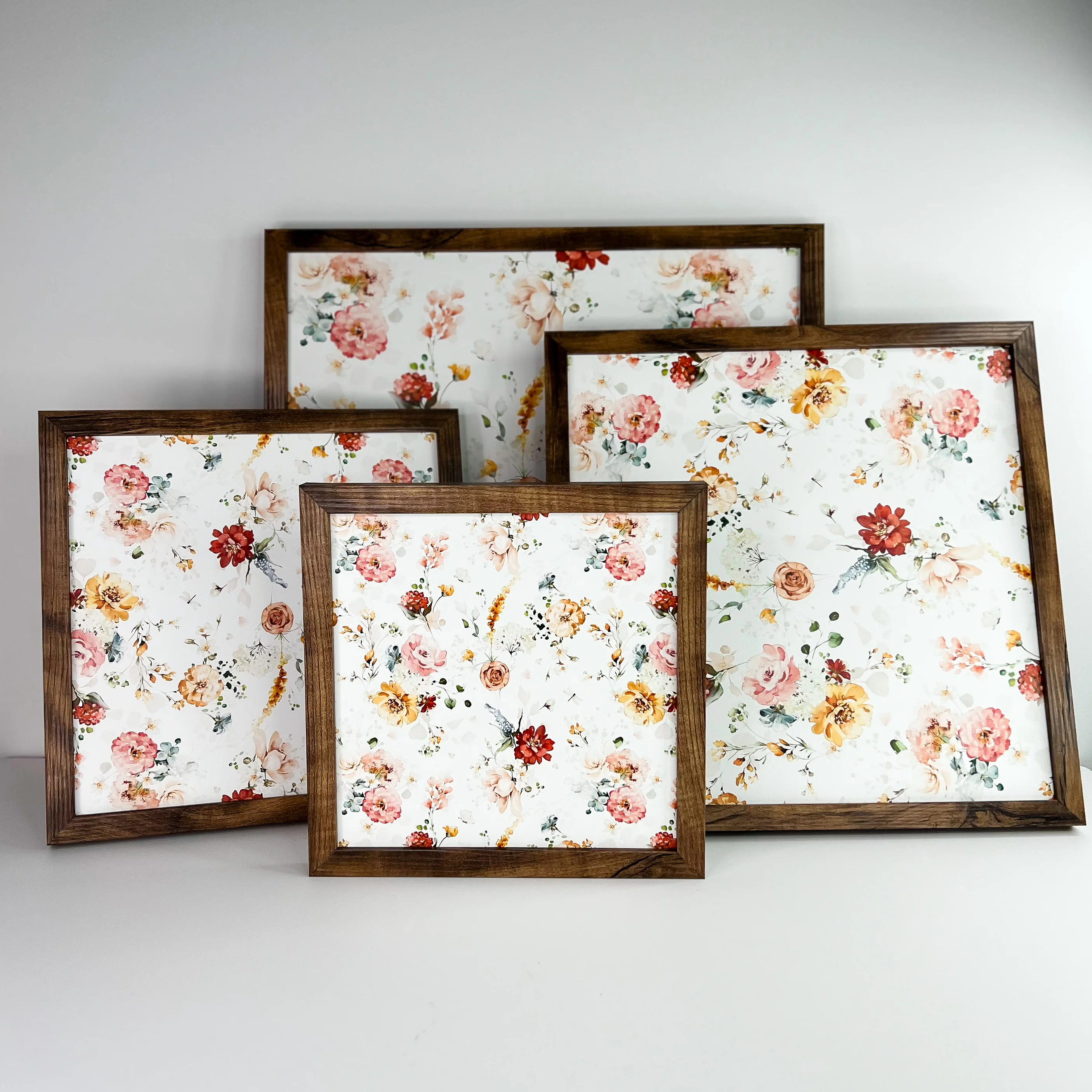 Floral Bloom Wood Hanging Decor - 8 options! - Image 2